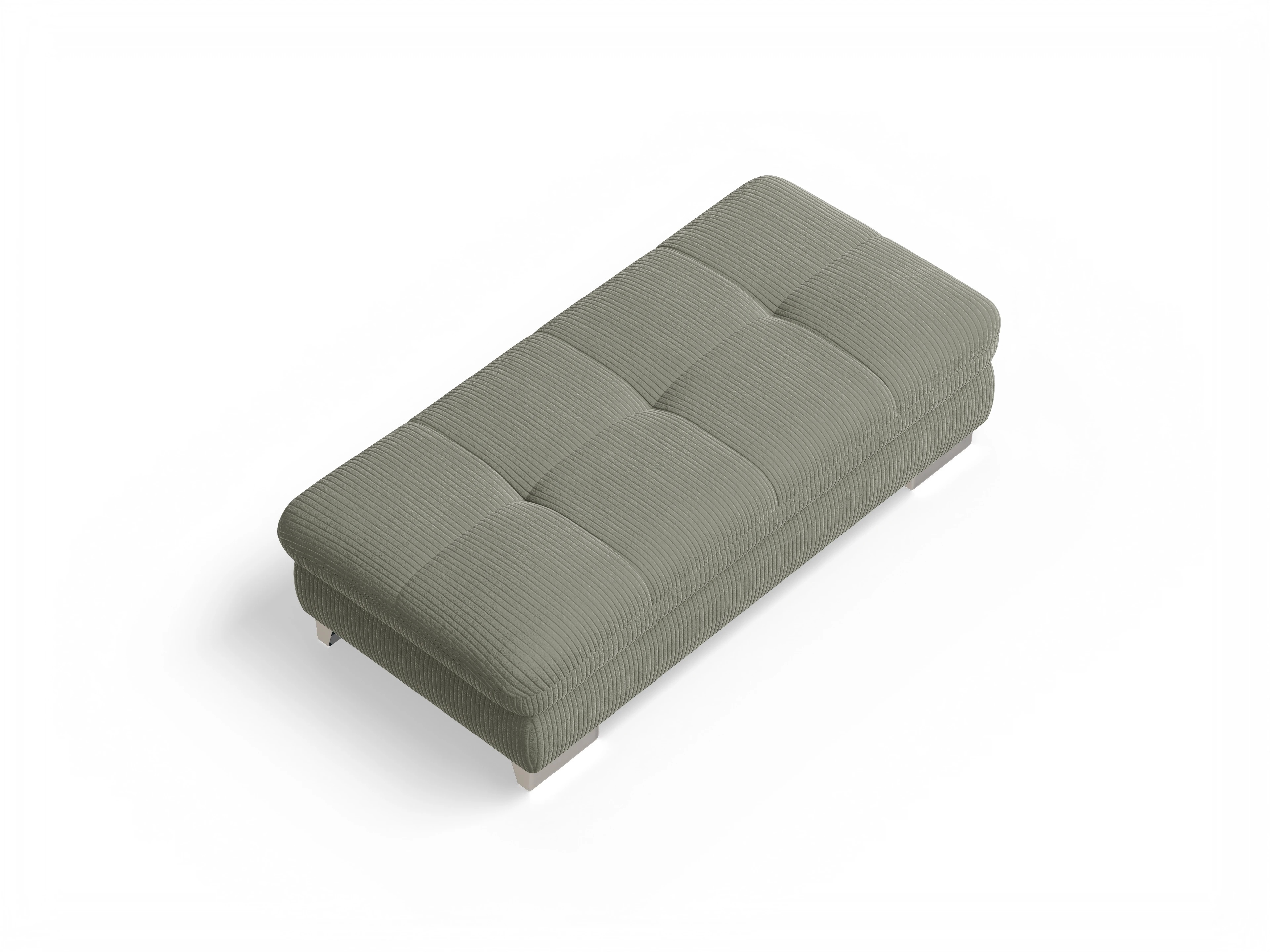 Ansicht des Produktes SC Smart 1007 Hocker in Stoff Grün