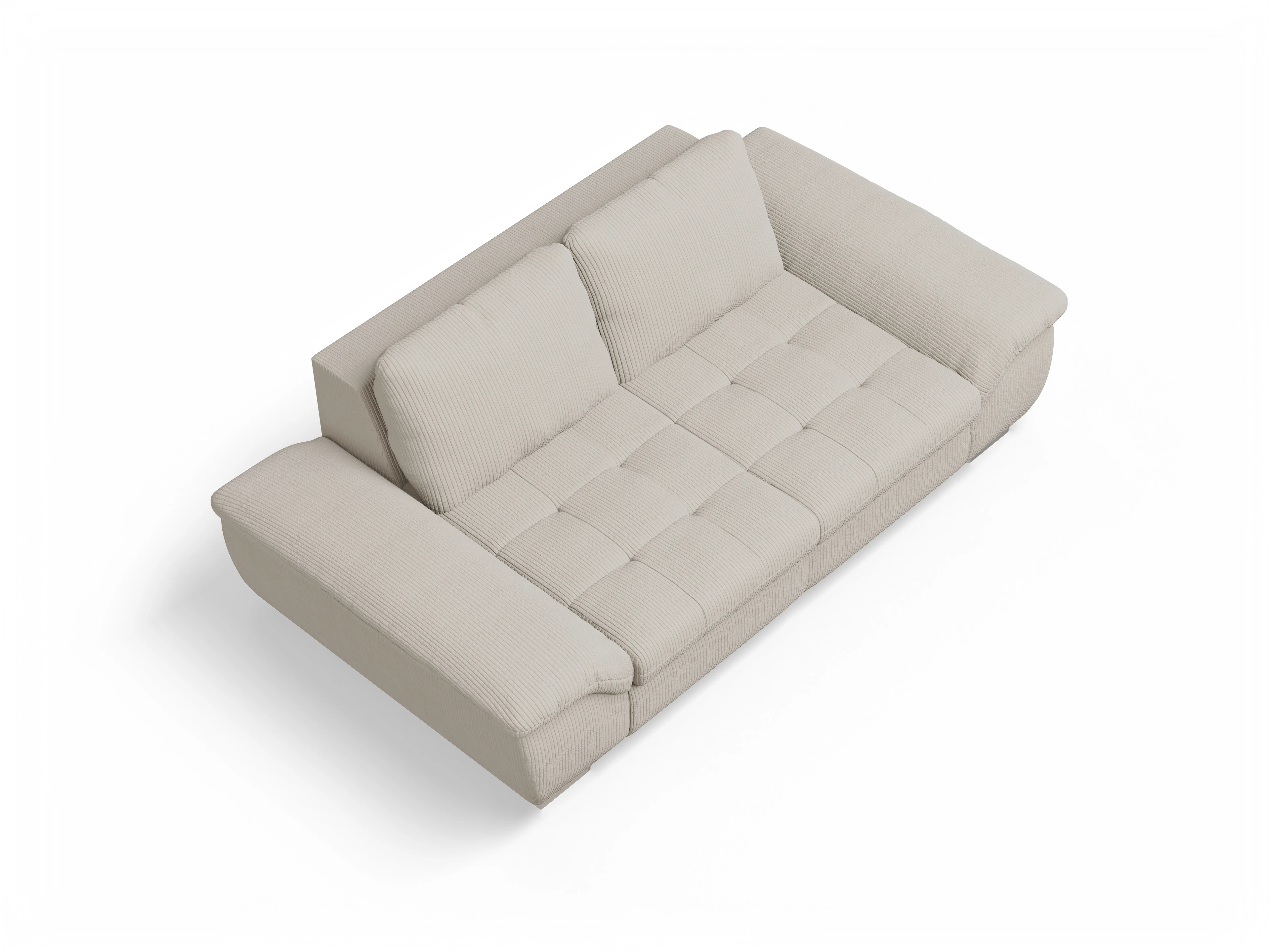 Ansicht des Produktes SC Smart 1007 2,5-Sitzer Sofa in Stoff Beige