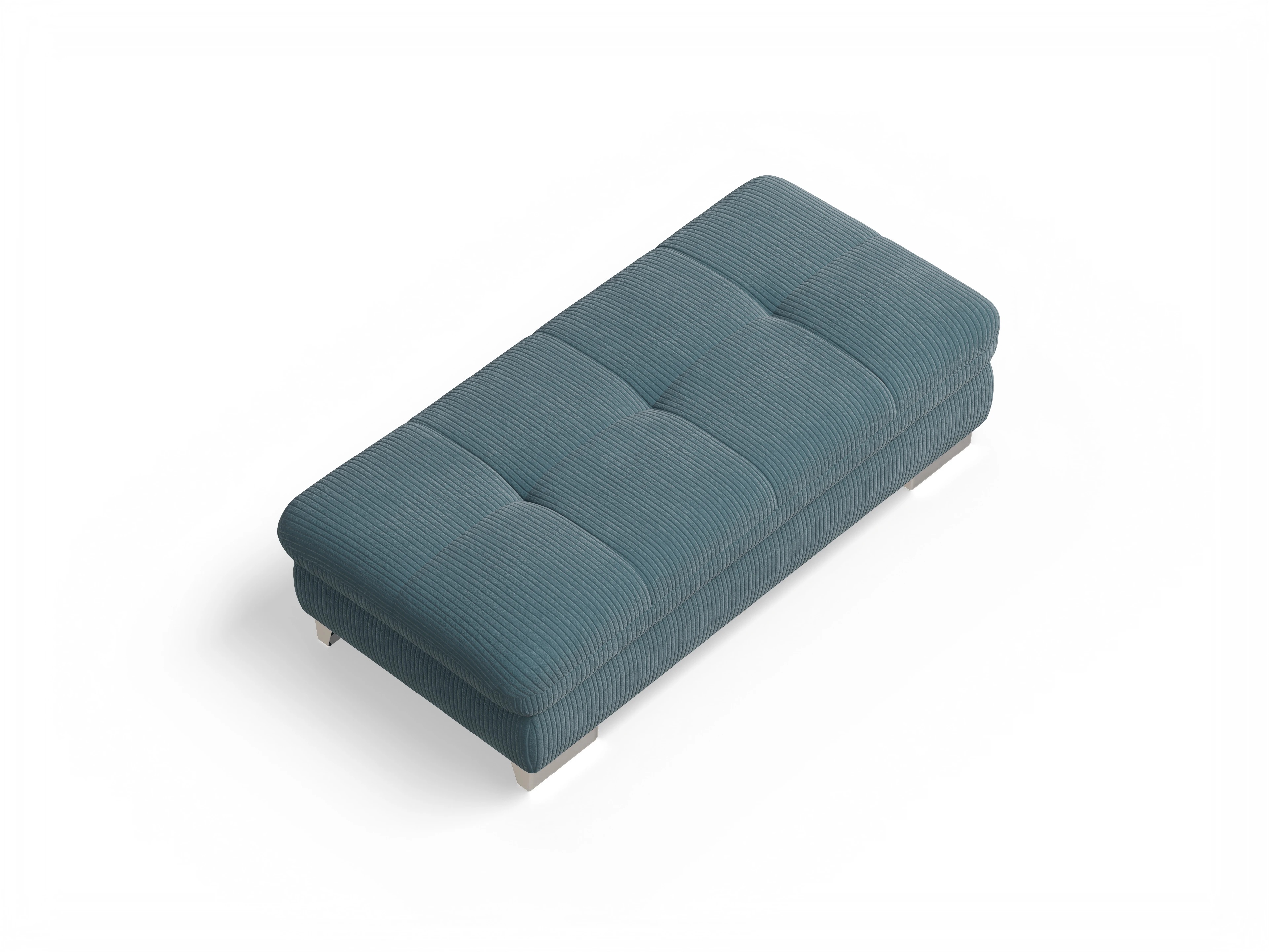 Ansicht des Produktes SC Smart 1007 Hocker in Stoff Blau