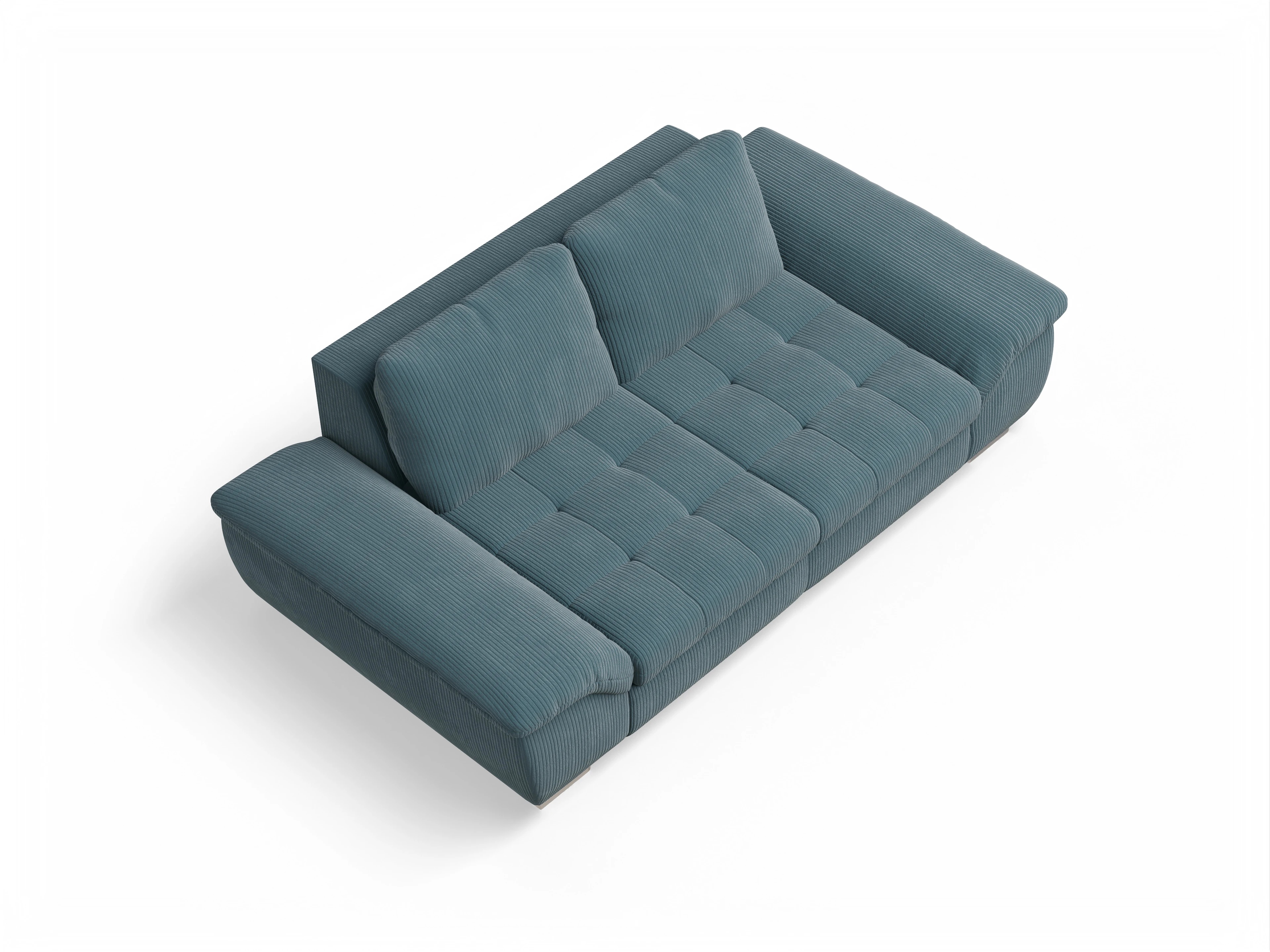 Ansicht des Produktes SC Smart 1007 2,5-Sitzer Sofa in Stoff Blau