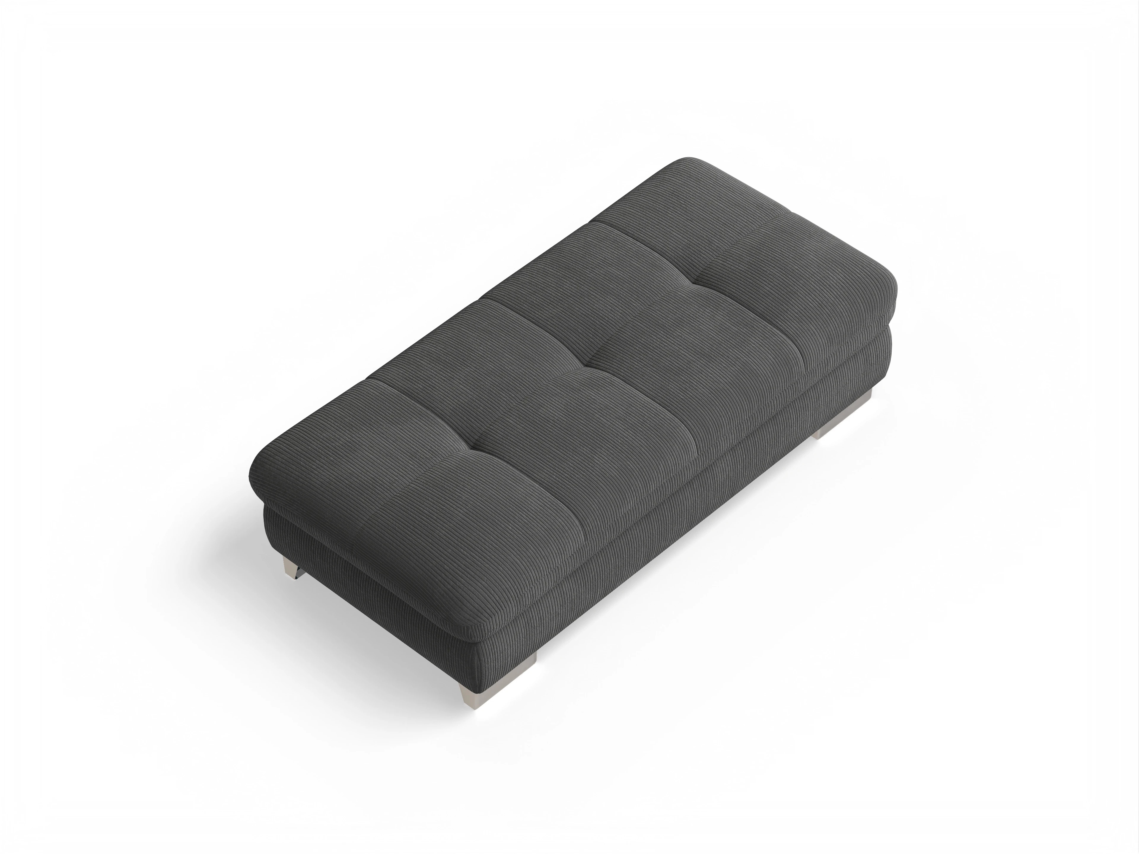 Ansicht des Produktes SC Smart 1007 Hocker in Stoff Grau