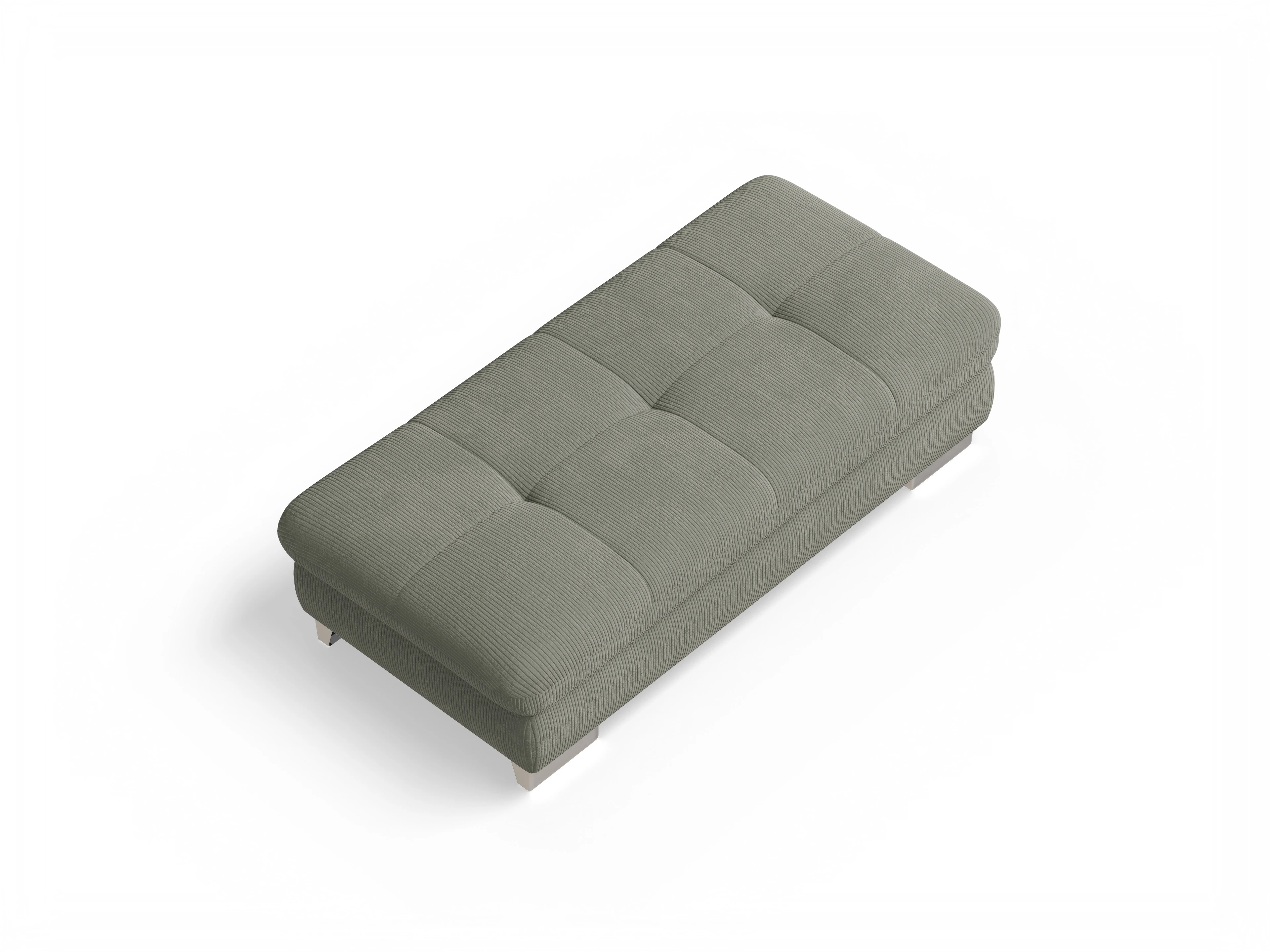 Ansicht des Produktes SC Smart 1007 Hocker in Stoff Grün