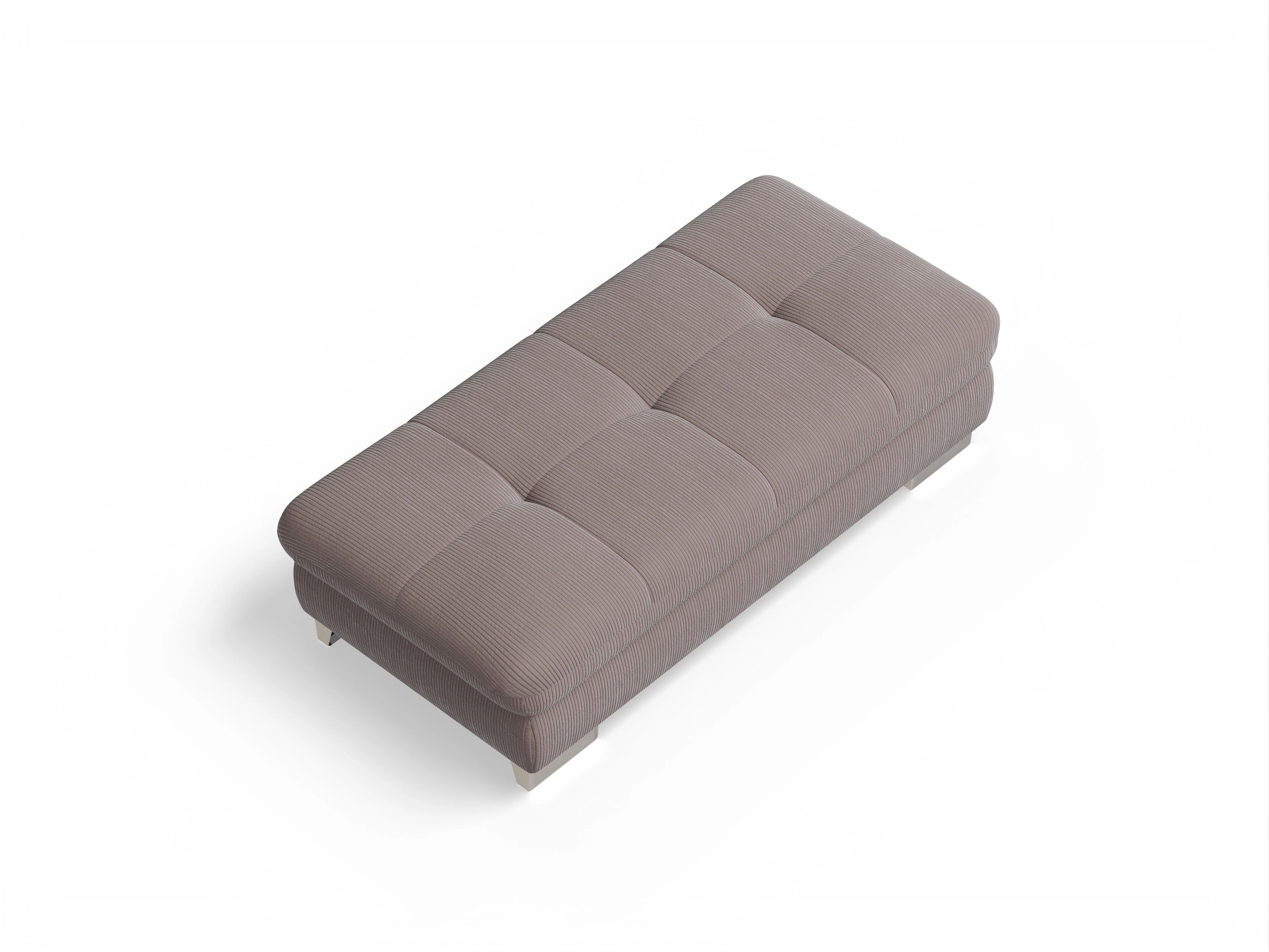 Ansicht des Produktes SC Smart 1007 Hocker in Stoff Rosa