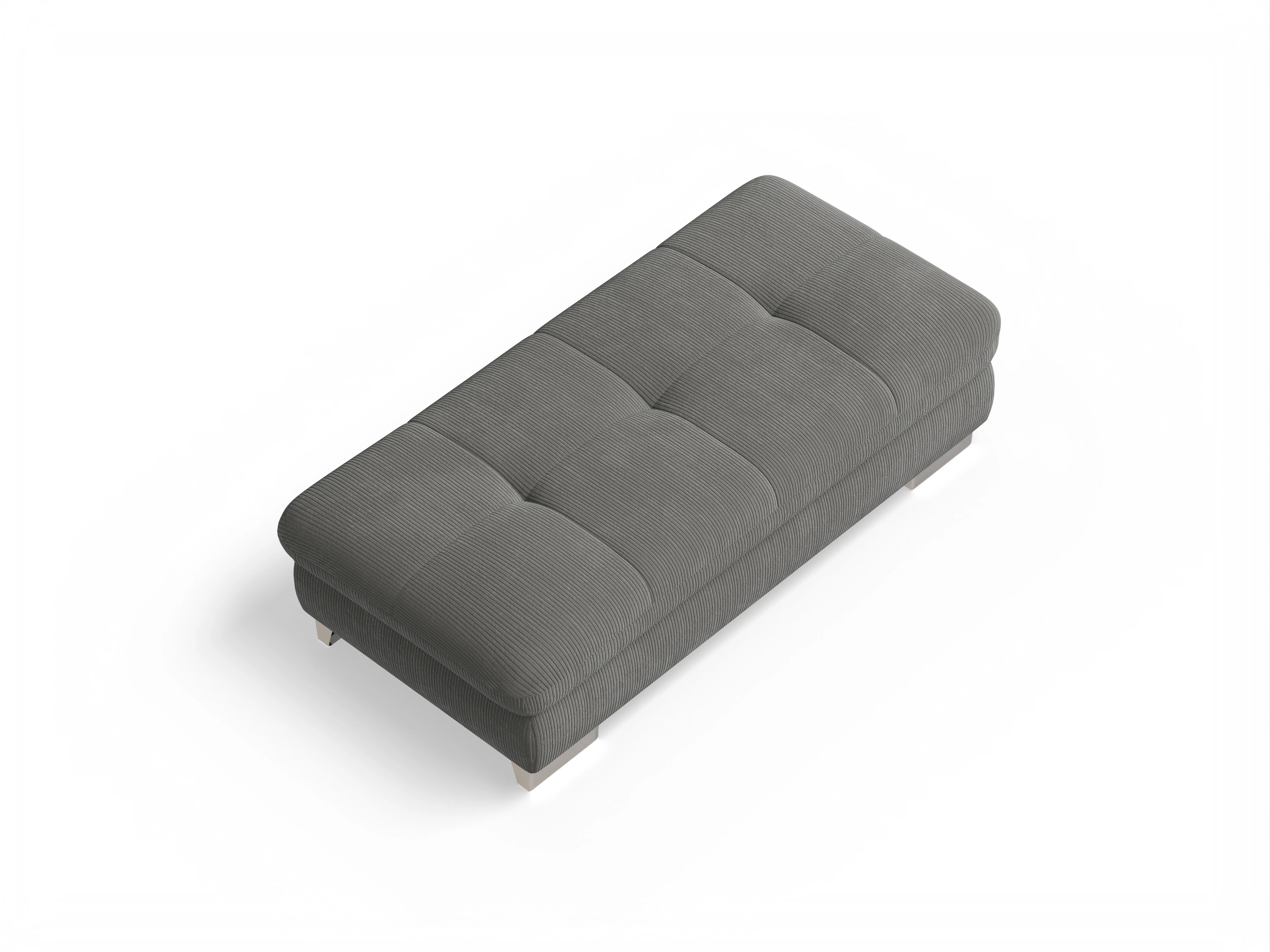 Ansicht des Produktes SC Smart 1007 Hocker in Stoff Braun