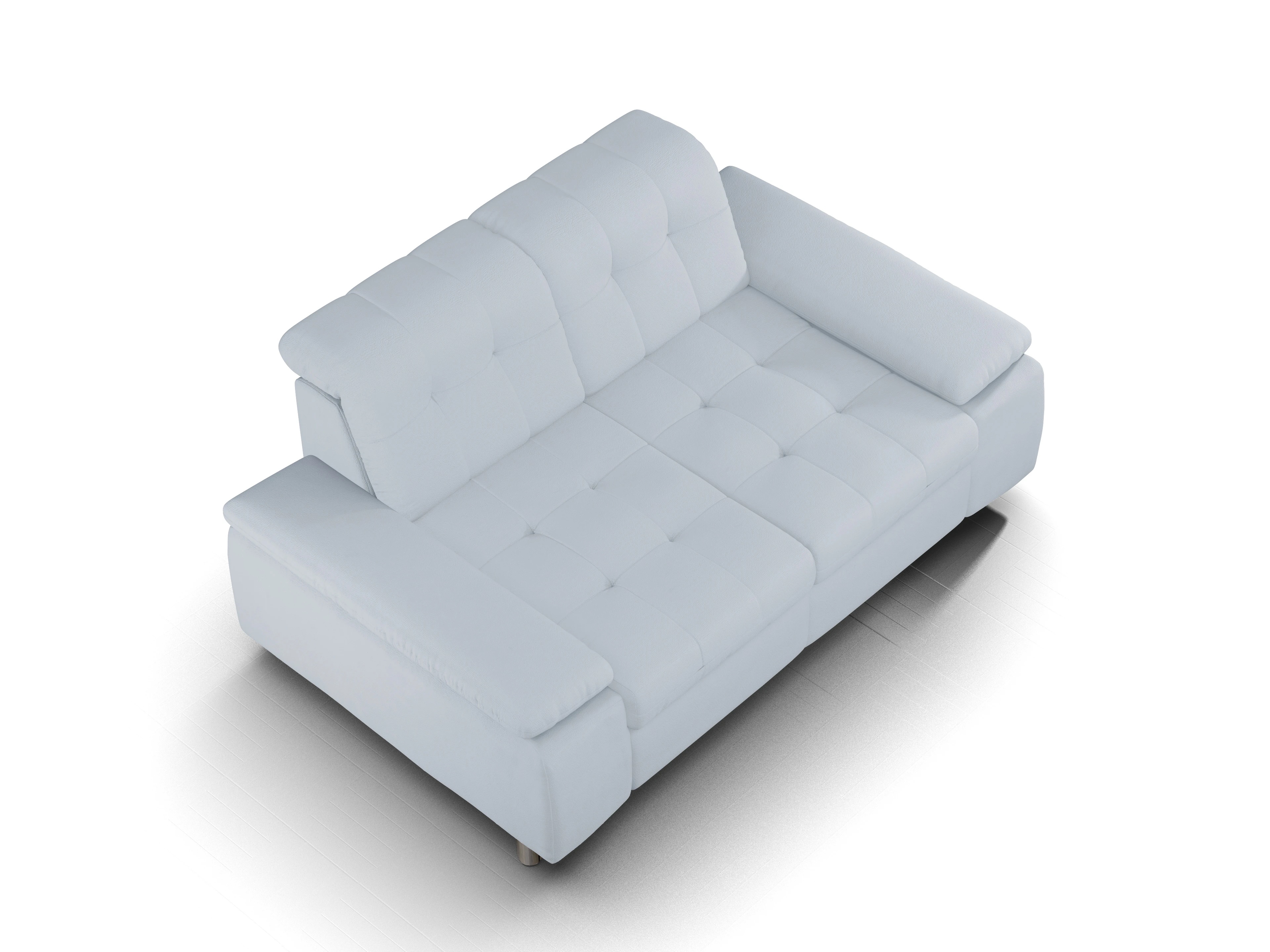 Ansicht des Produktes SC Smart 1012 2,5-Sitzer Sofa in Stoff Blau