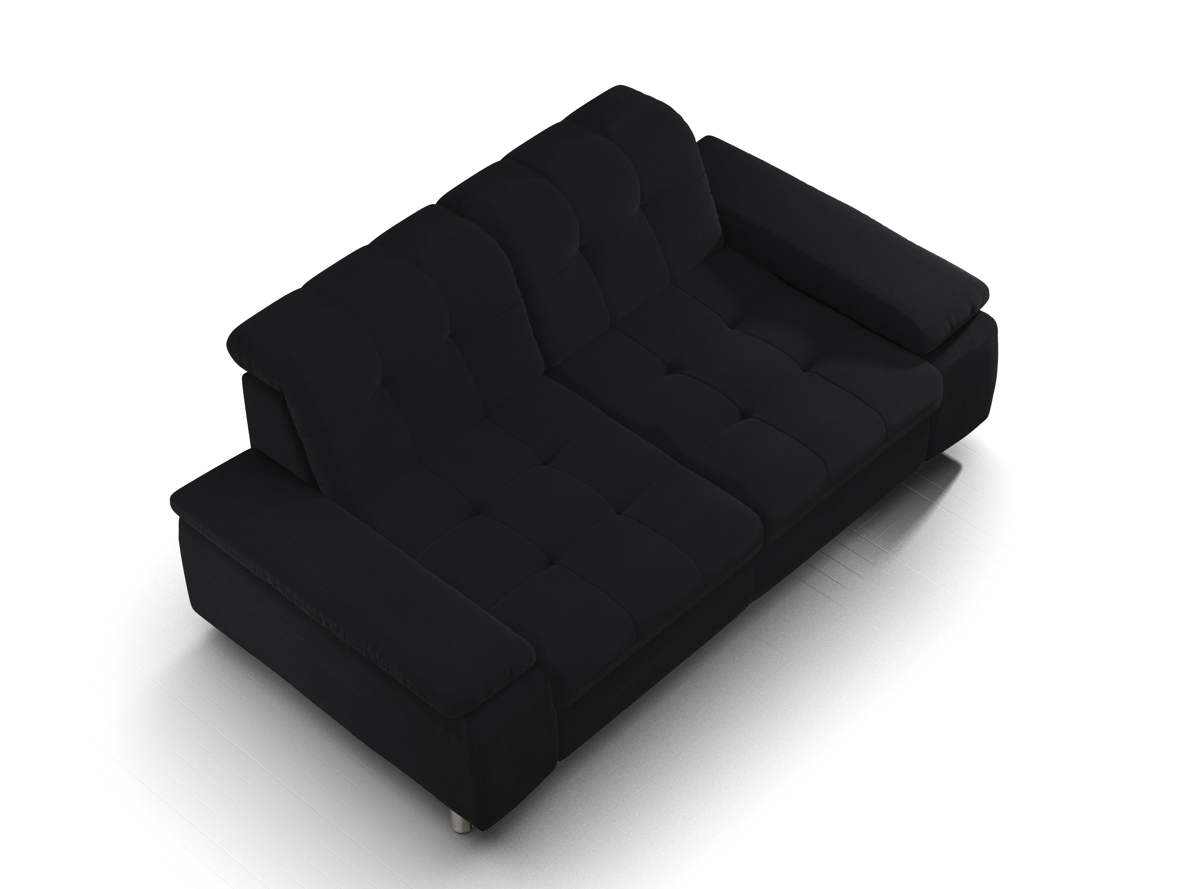 Sitz Concept smart 1012 3-Sitzer Sofa Ansicht des Produktes SC Smart 1012 3-Sitzer Sofa in Stoff Schwarz