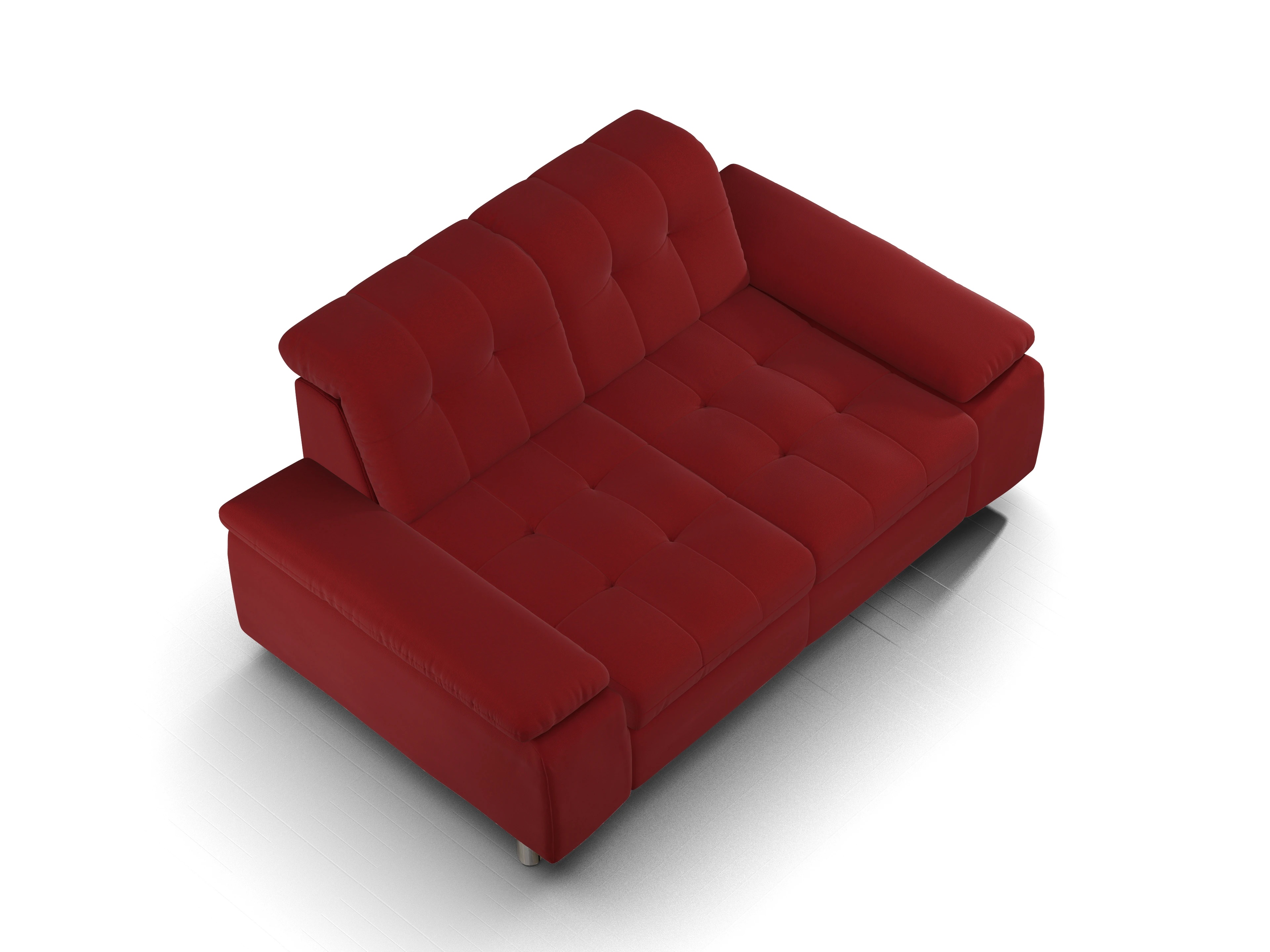 Sitz Concept smart 1012 2,5-Sitzer Sofa Ansicht des Produktes SC Smart 1012 2,5-Sitzer Sofa in Stoff Rot
