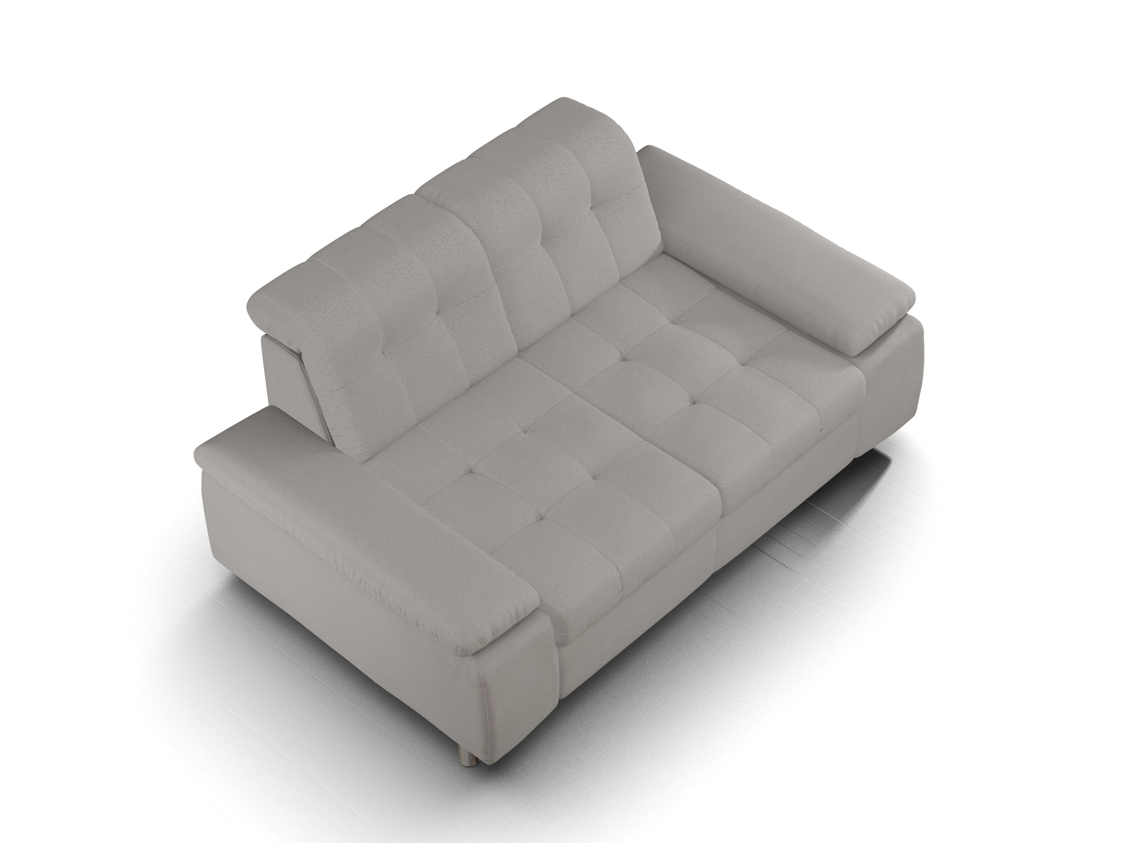 Ansicht des Produktes SC Smart 1012 2,5-Sitzer Sofa in Stoff Grau