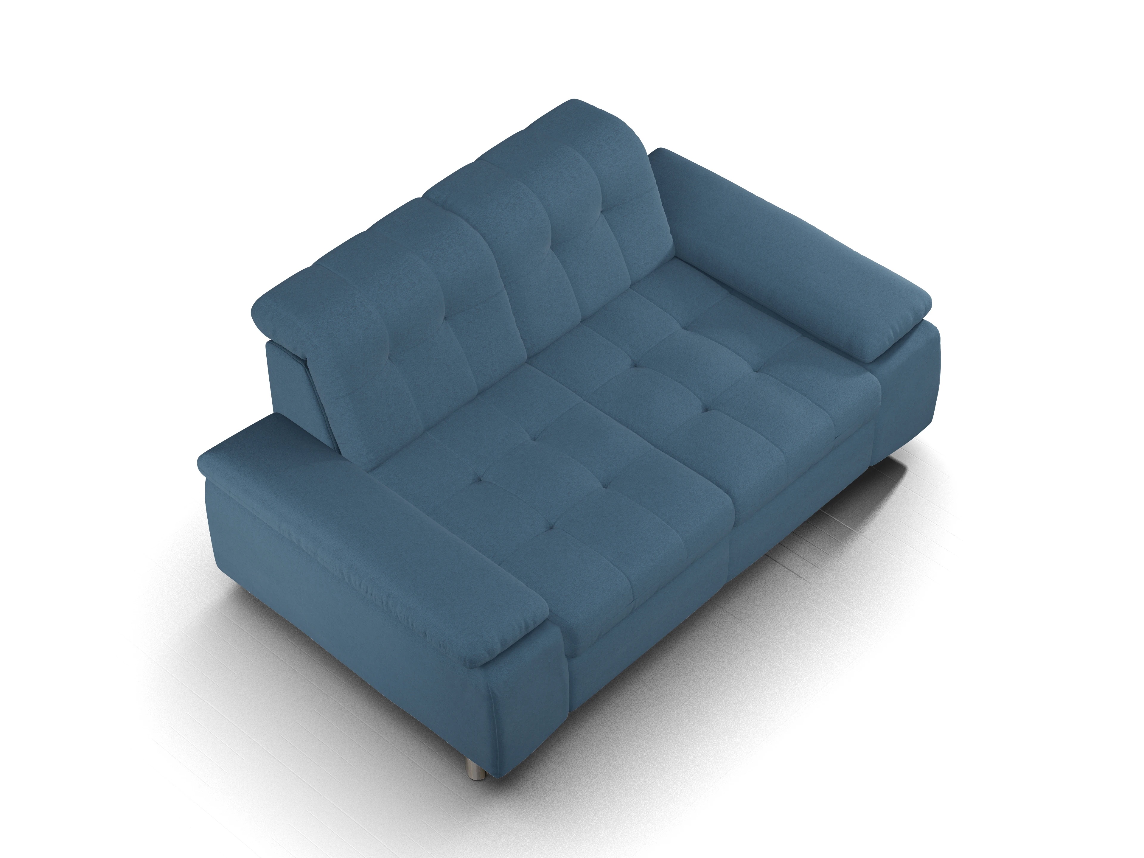 Ansicht des Produktes SC Smart 1012 2,5-Sitzer Sofa in Stoff Blau