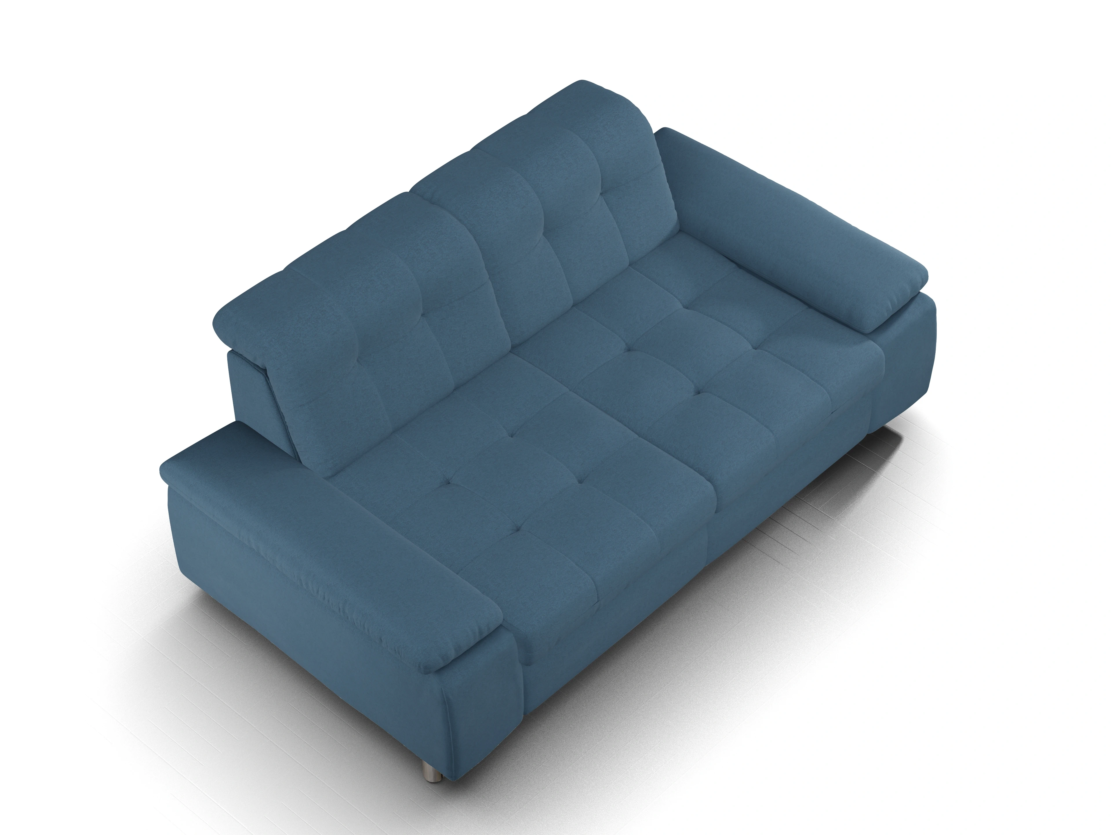 Sitz Concept smart 1012 3-Sitzer Sofa Ansicht des Produktes SC Smart 1012 3-Sitzer Sofa in Stoff Blau