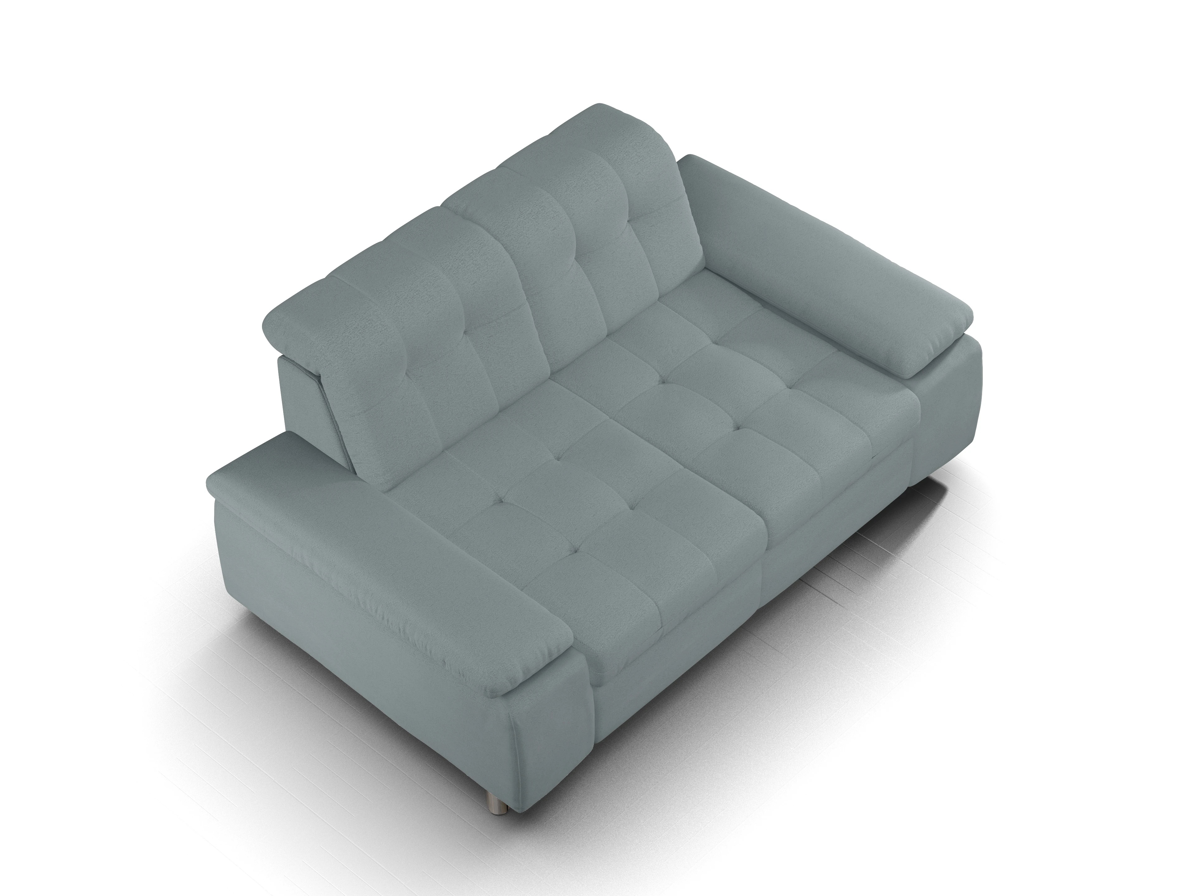Ansicht des Produktes SC Smart 1012 2,5-Sitzer Sofa in Stoff Grau