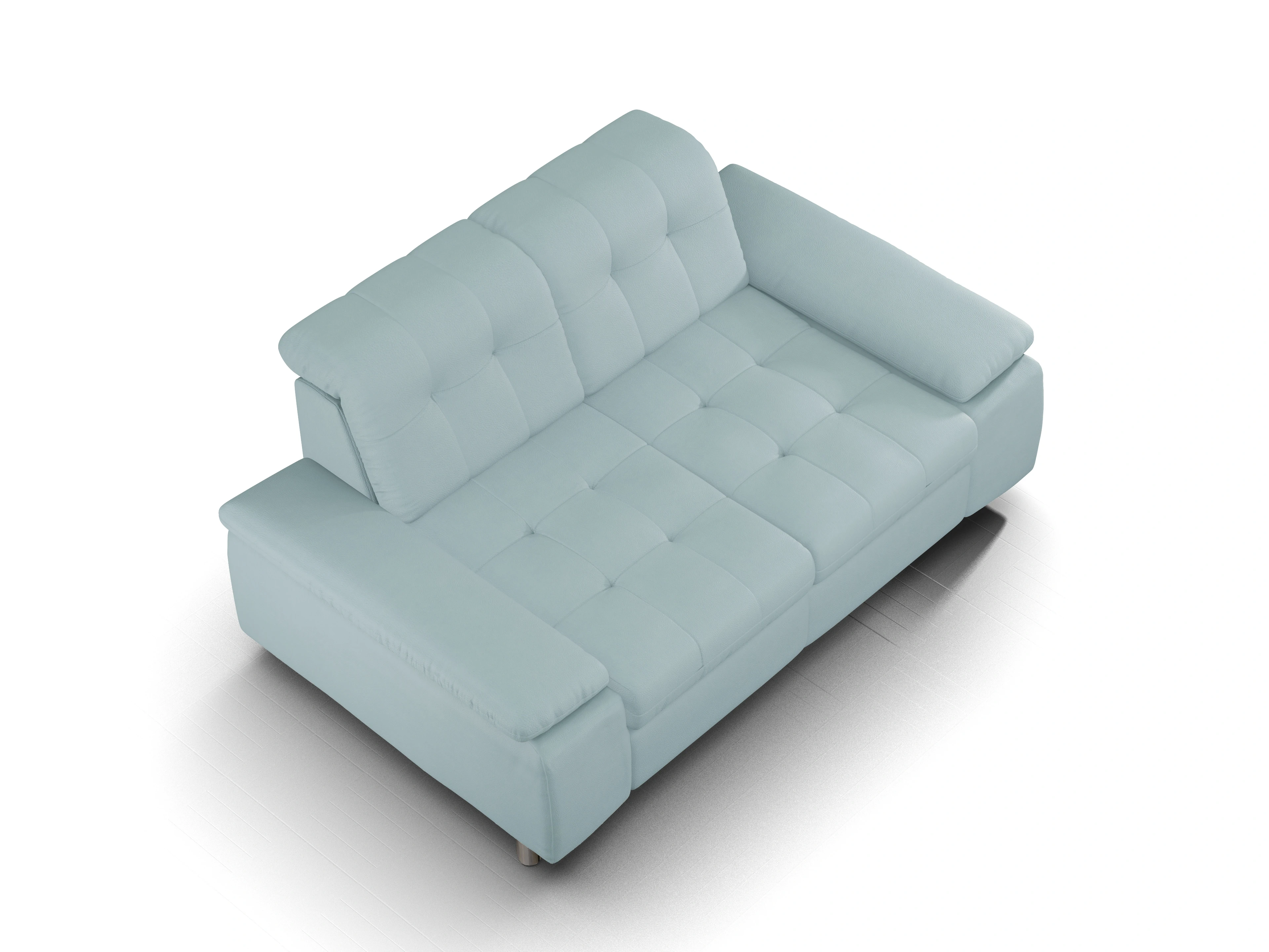 Sitz Concept smart 1012 2,5-Sitzer Sofa Ansicht des Produktes SC Smart 1012 2,5-Sitzer Sofa in Stoff Blau