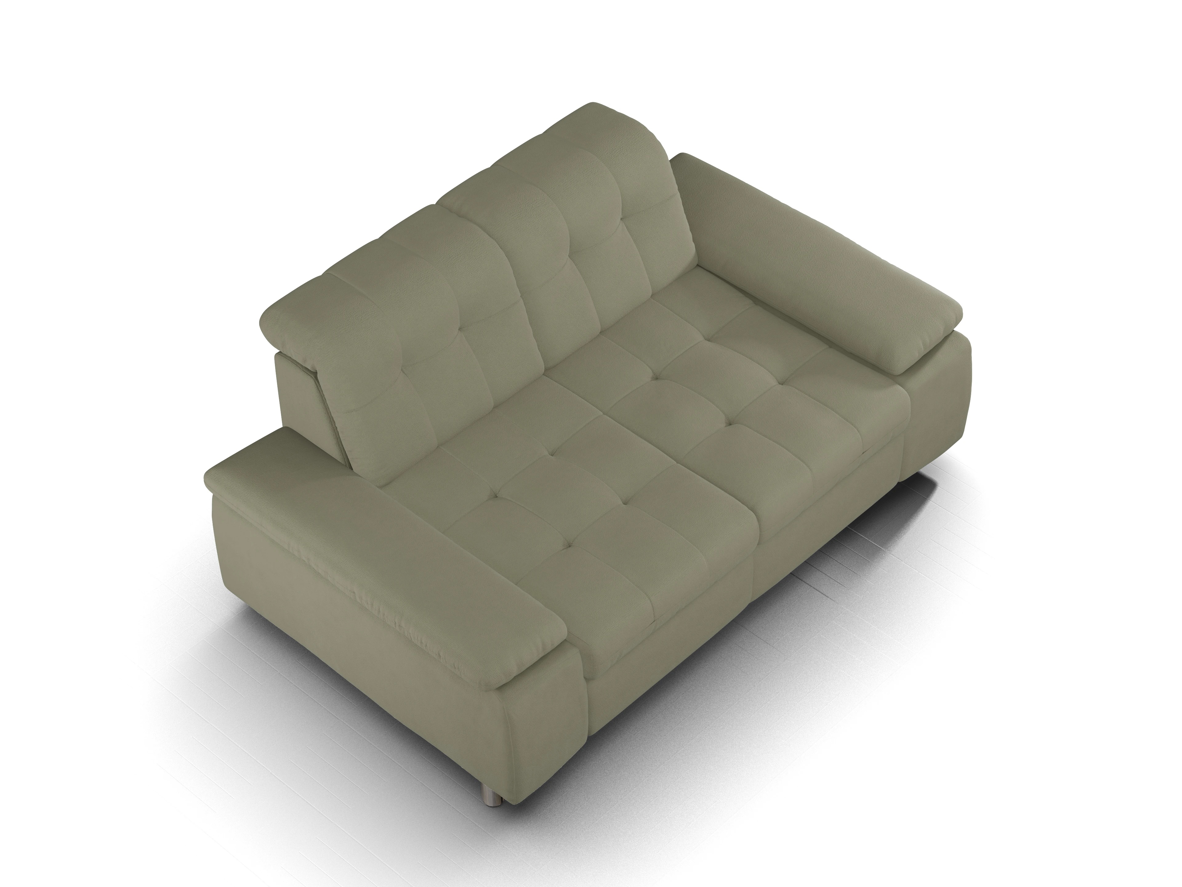 Ansicht des Produktes SC Smart 1012 2,5-Sitzer Sofa in Stoff Grün
