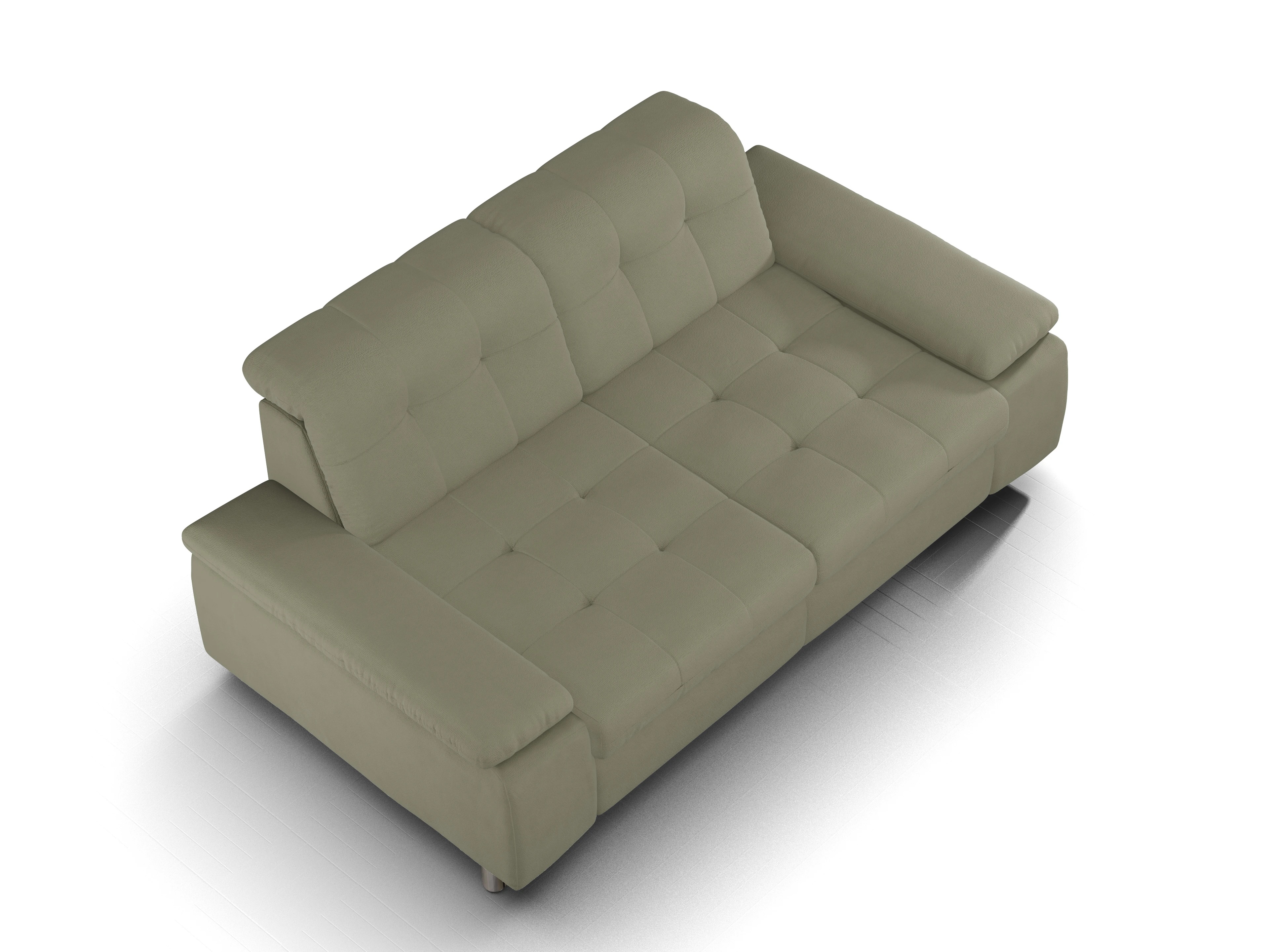 Sitz Concept smart 1012 3-Sitzer Sofa Ansicht des Produktes SC Smart 1012 3-Sitzer Sofa in Stoff Grün