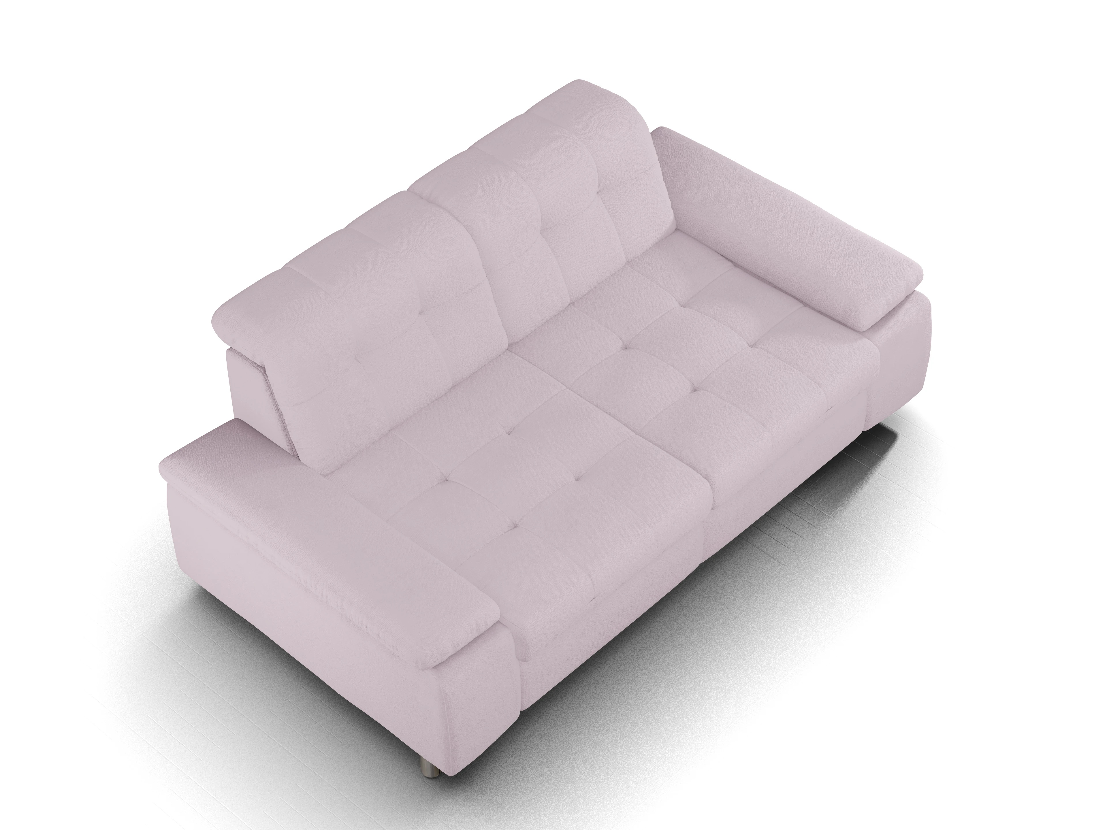 Sitz Concept smart 1012 3-Sitzer Sofa Ansicht des Produktes SC Smart 1012 3-Sitzer Sofa in Stoff Rosa