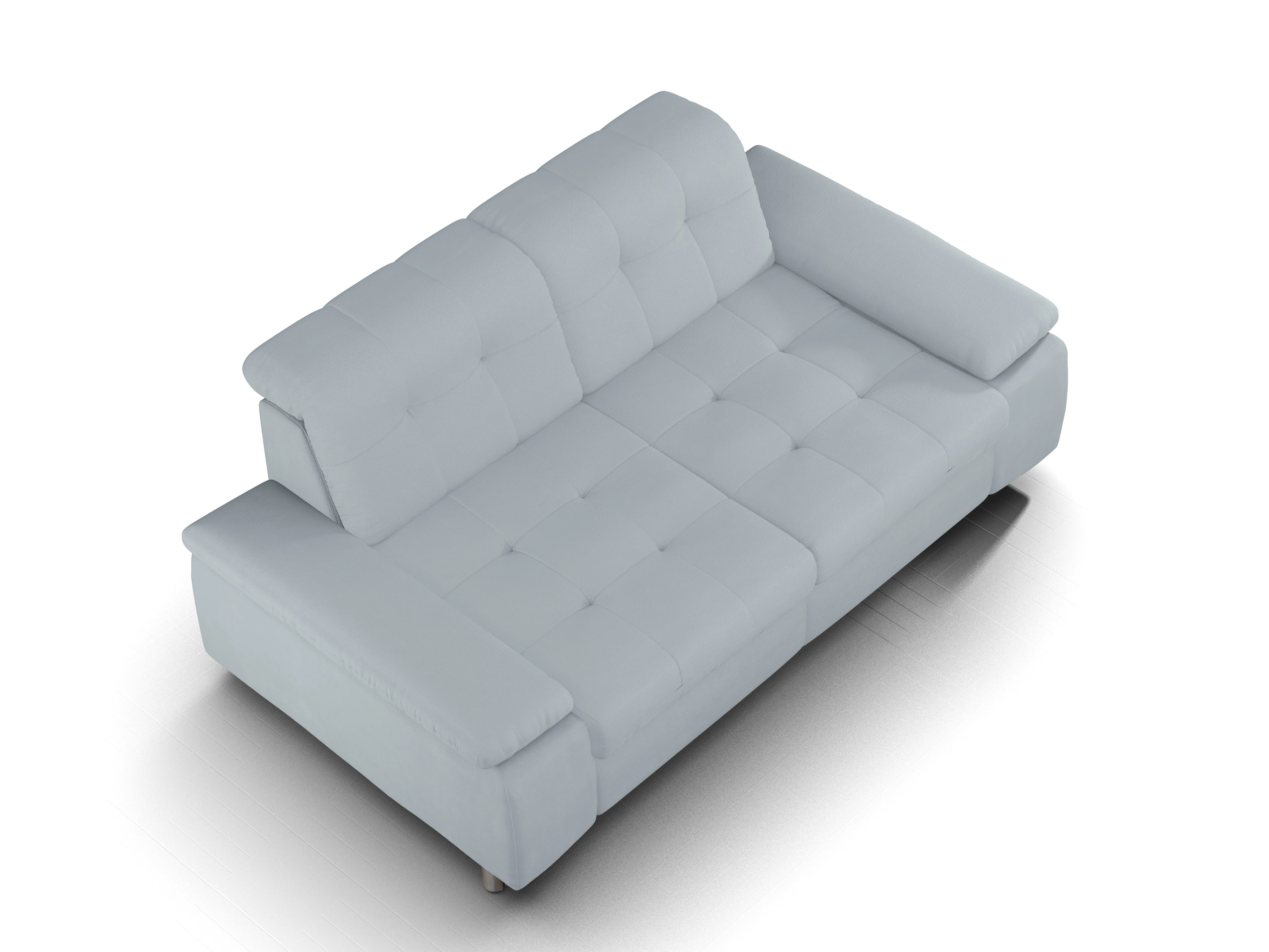 Sitz Concept smart 1012 3-Sitzer Sofa Ansicht des Produktes SC Smart 1012 3-Sitzer Sofa in Stoff Blau