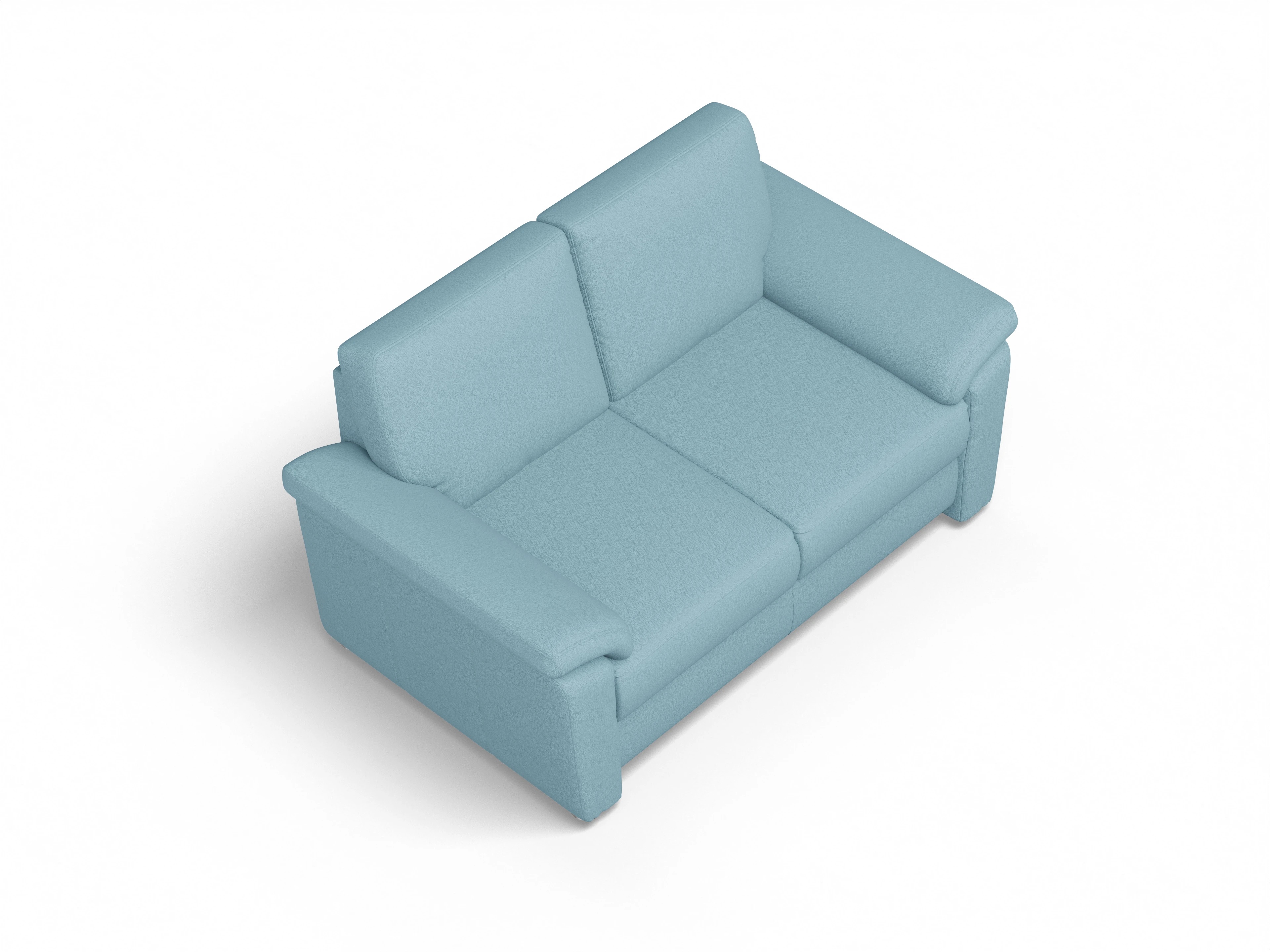 Sitz Concept Family 1038 2-Sitzer Sofa Ansicht des Produktes SC Family 1038 in Stoff Blau