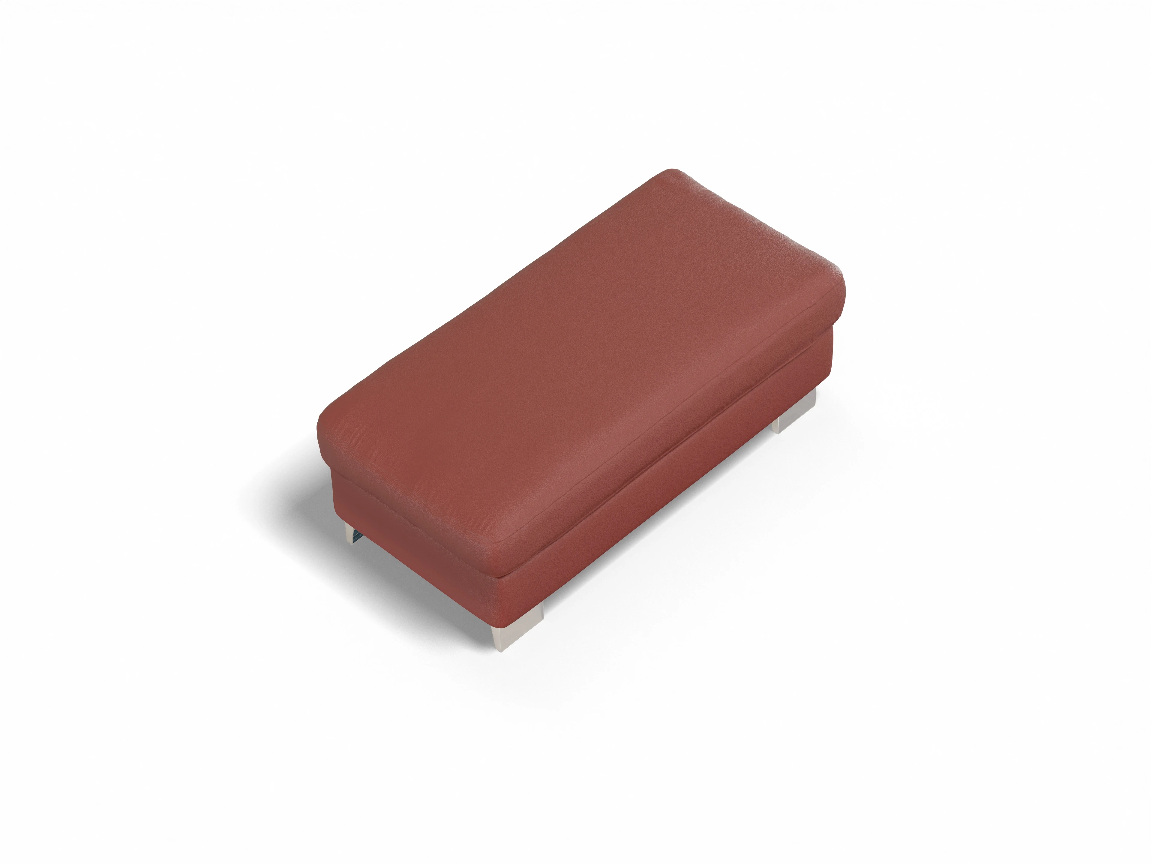 Sitz Concept Family 1028 Hockerbank Ansicht des Produktes SC Family 1028 Hocker in Stoff Rot