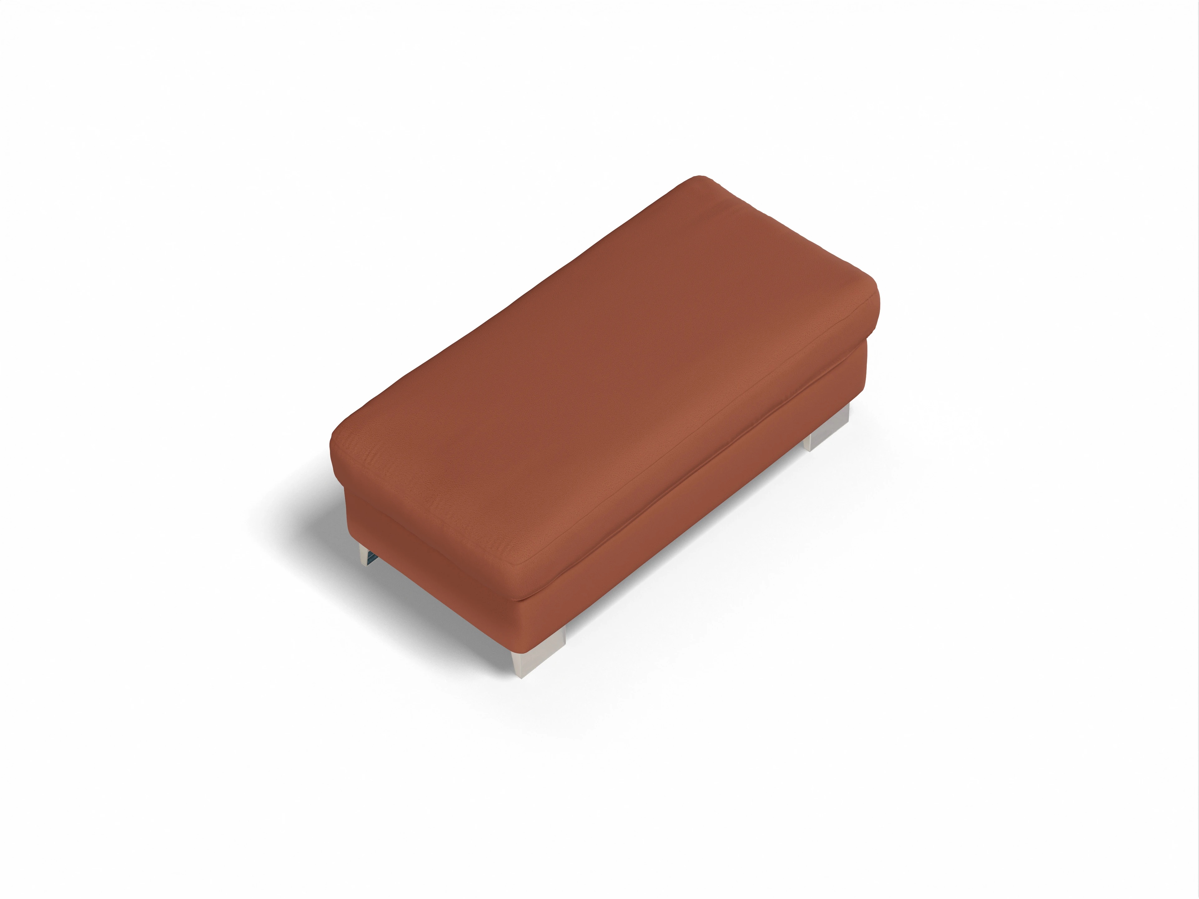 Sitz Concept Family 1028 Hockerbank Ansicht des Produktes SC Family 1028 Hocker in Stoff Rot
