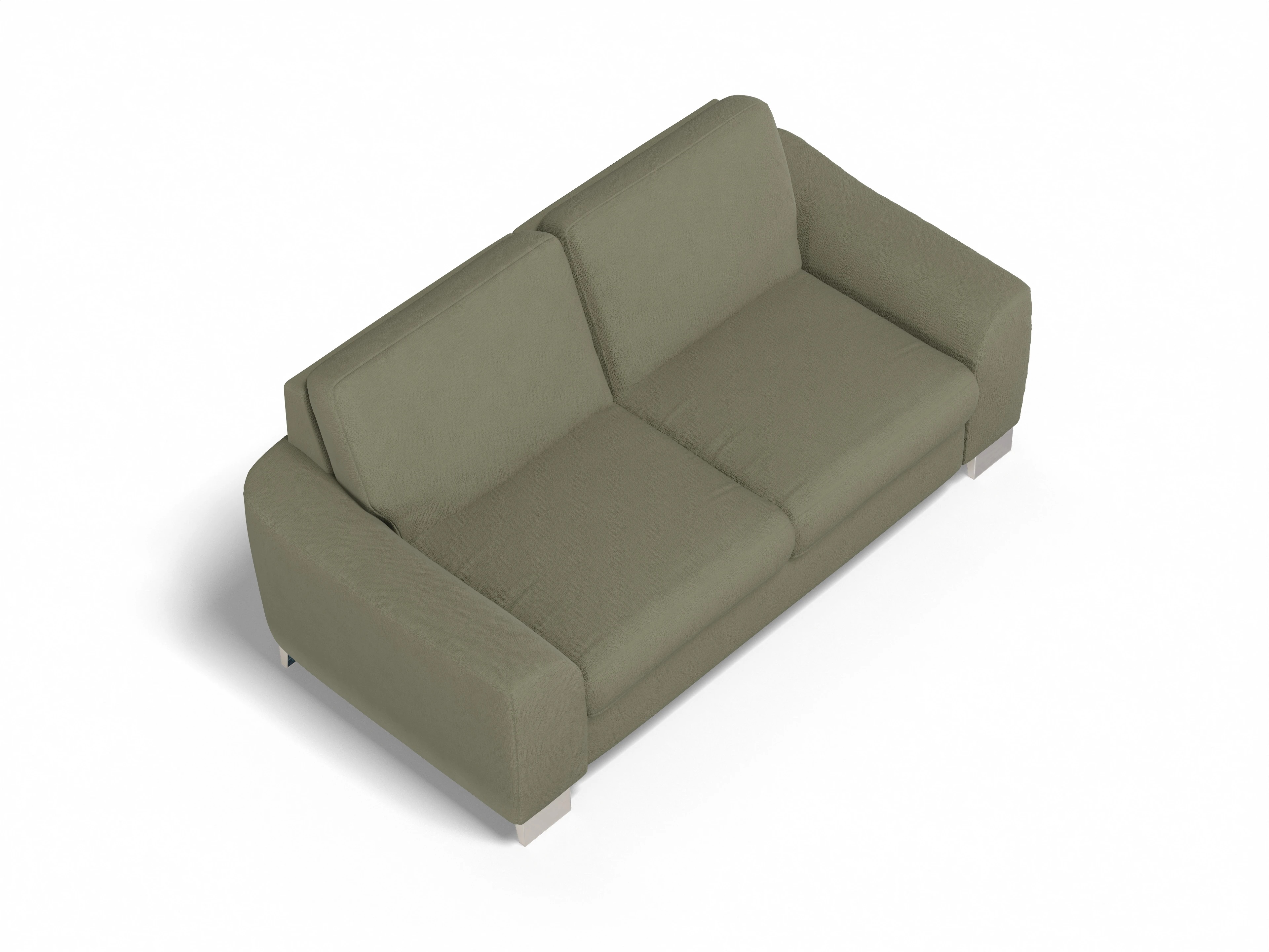 Ansicht des Produktes SC Family 1028 2,5-Sitzer Sofa in Stoff Grün