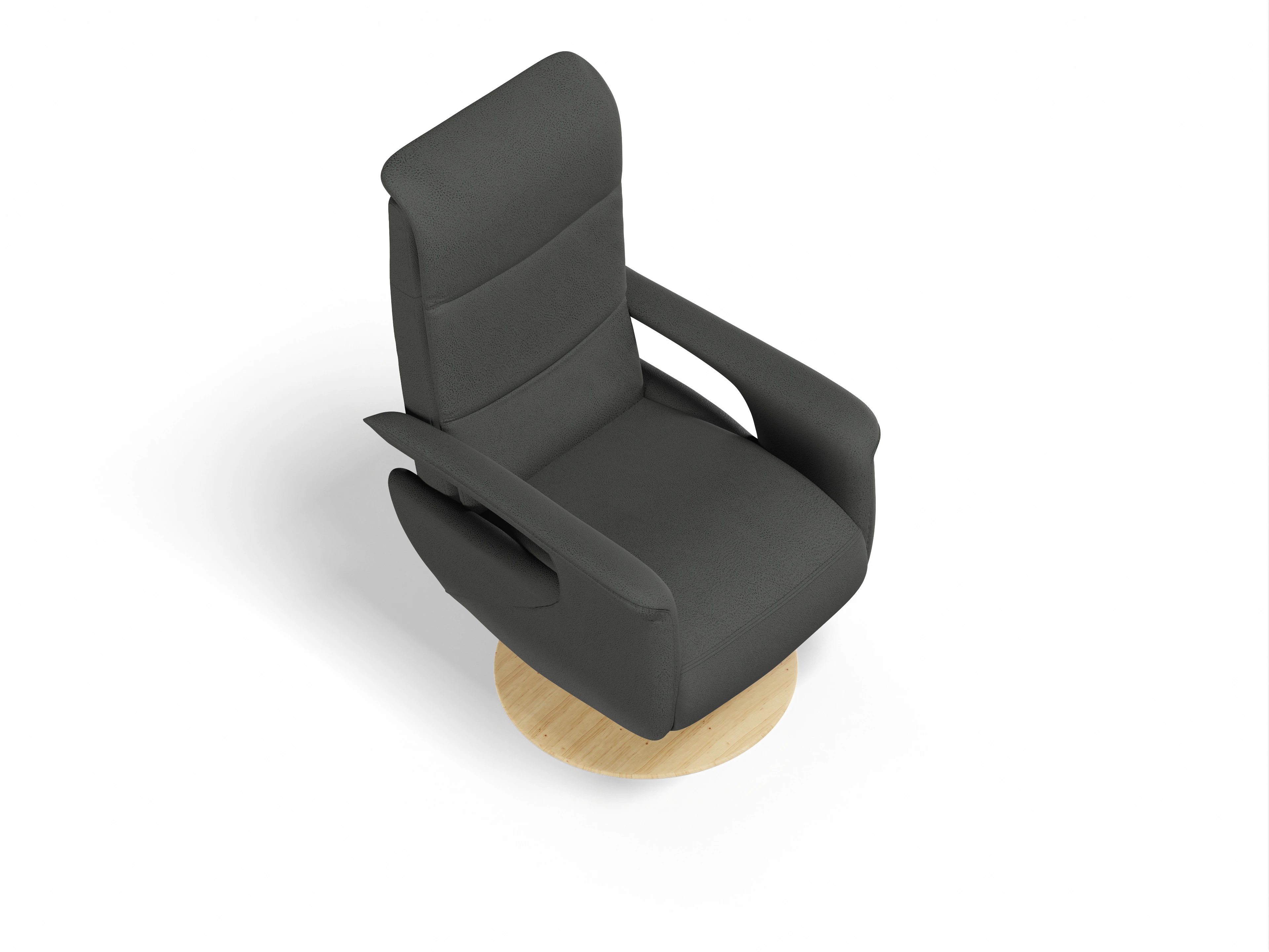 Ansicht des Produktes SC Family 1016 Relaxsessel in Stoff Grau