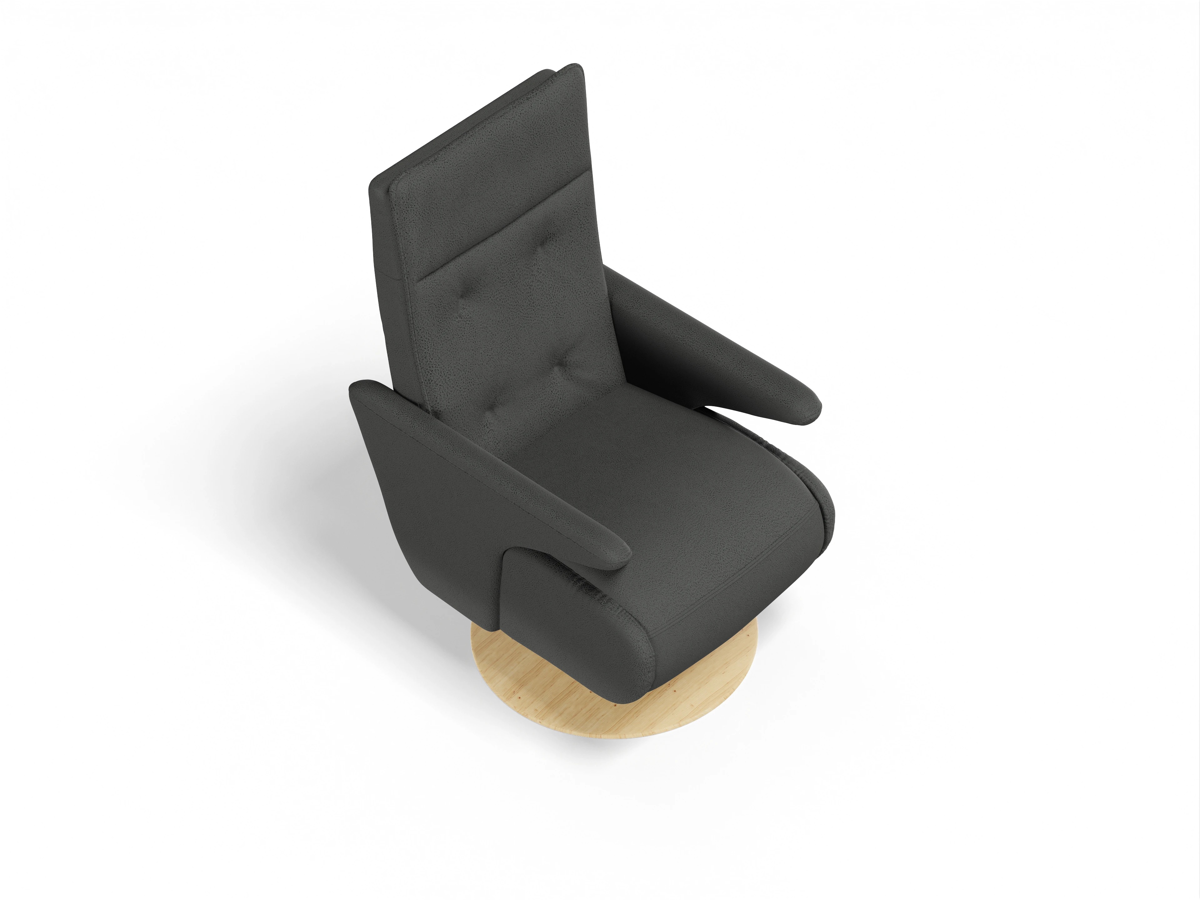 Ansicht des Produktes SC Family 1016 Relaxsessel in Stoff Grau