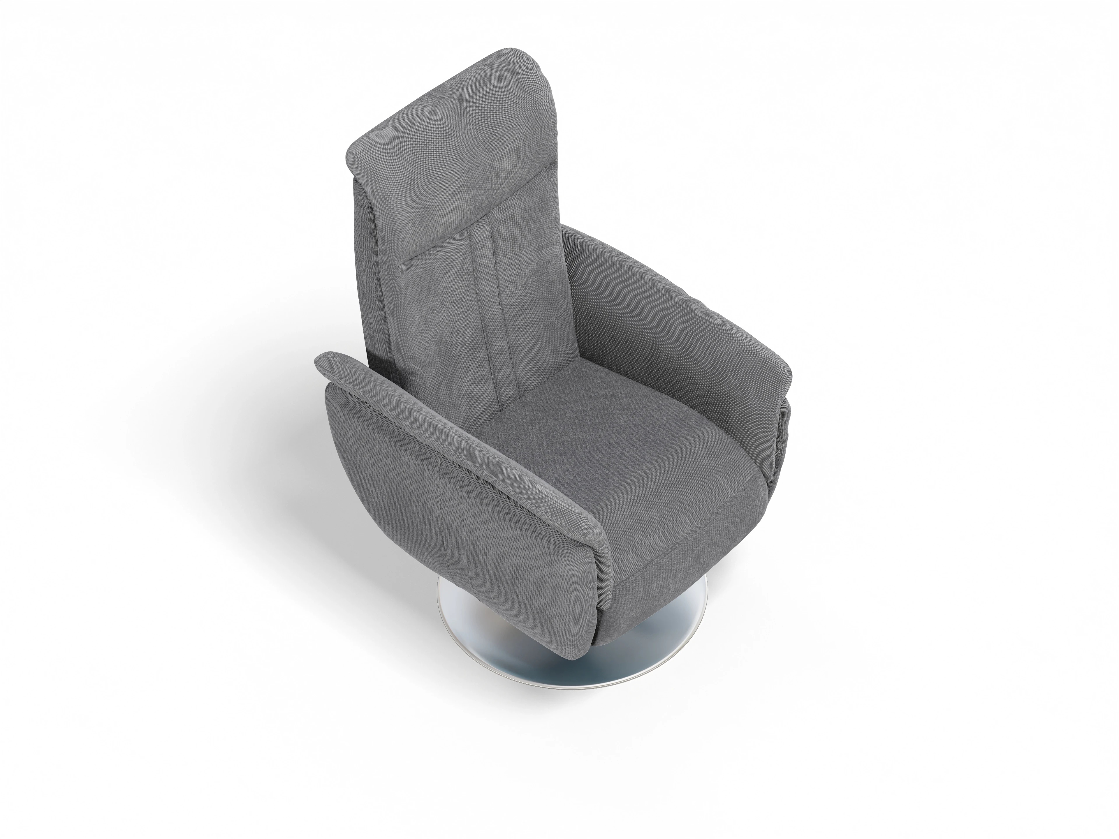 Ansicht des Produktes SC Family 1016 Relaxsessel in Stoff Grau