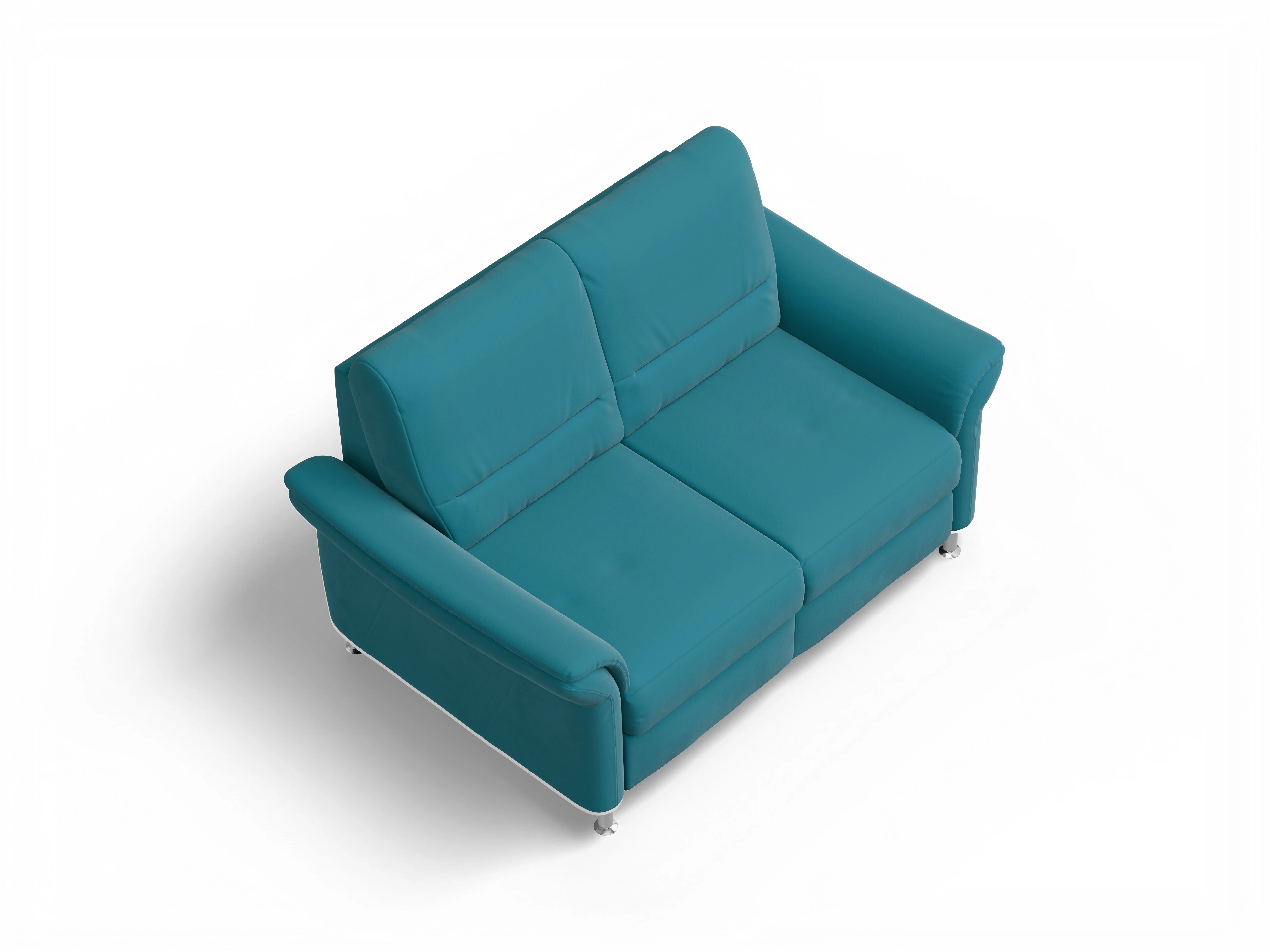 Ansicht des Produktes SC Family 1010 2-Sitzer Sofa in Stoff Blau