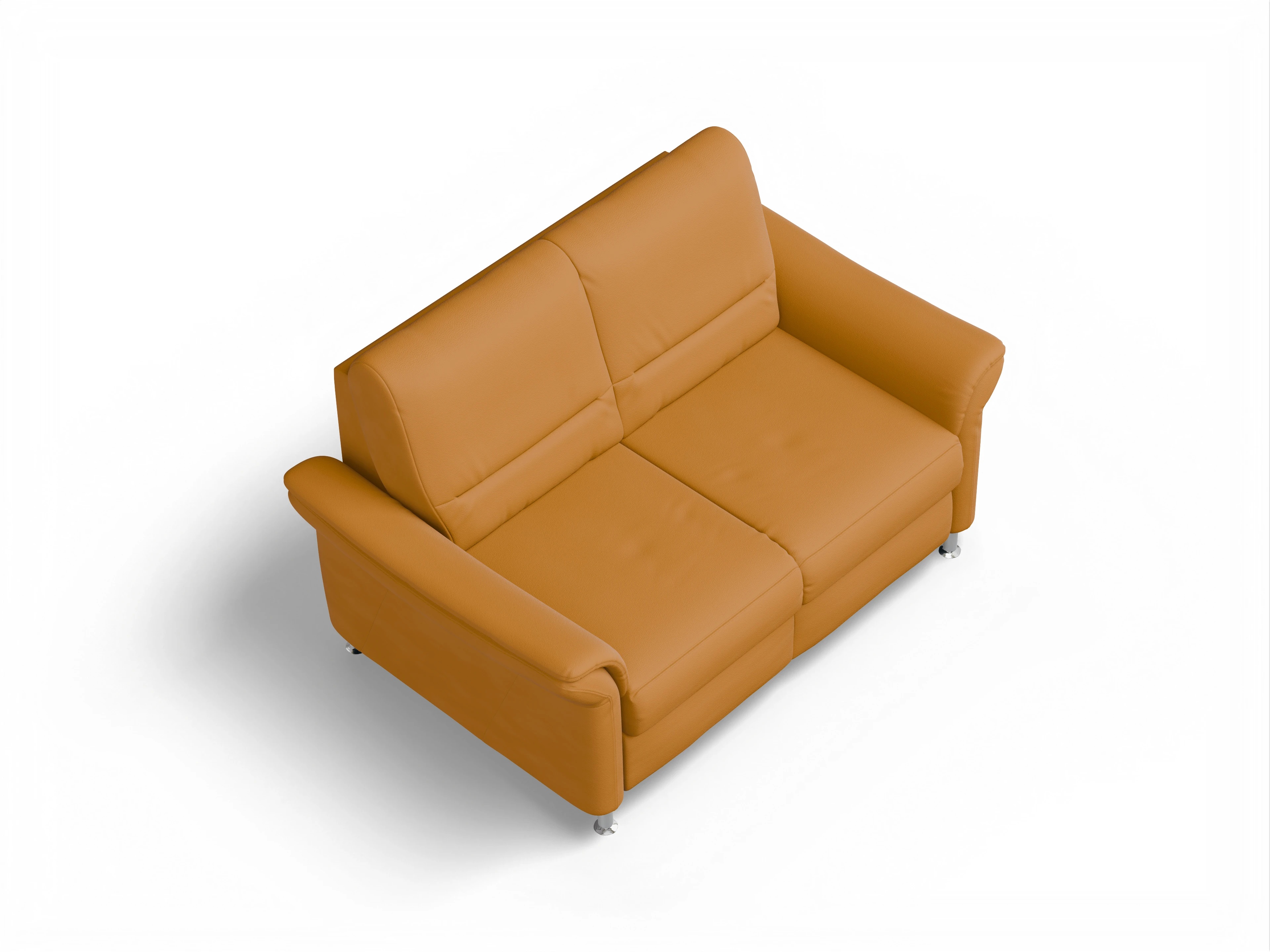 Ansicht des Produktes SC Family 1010 2-Sitzer Sofa in Stoff Orange