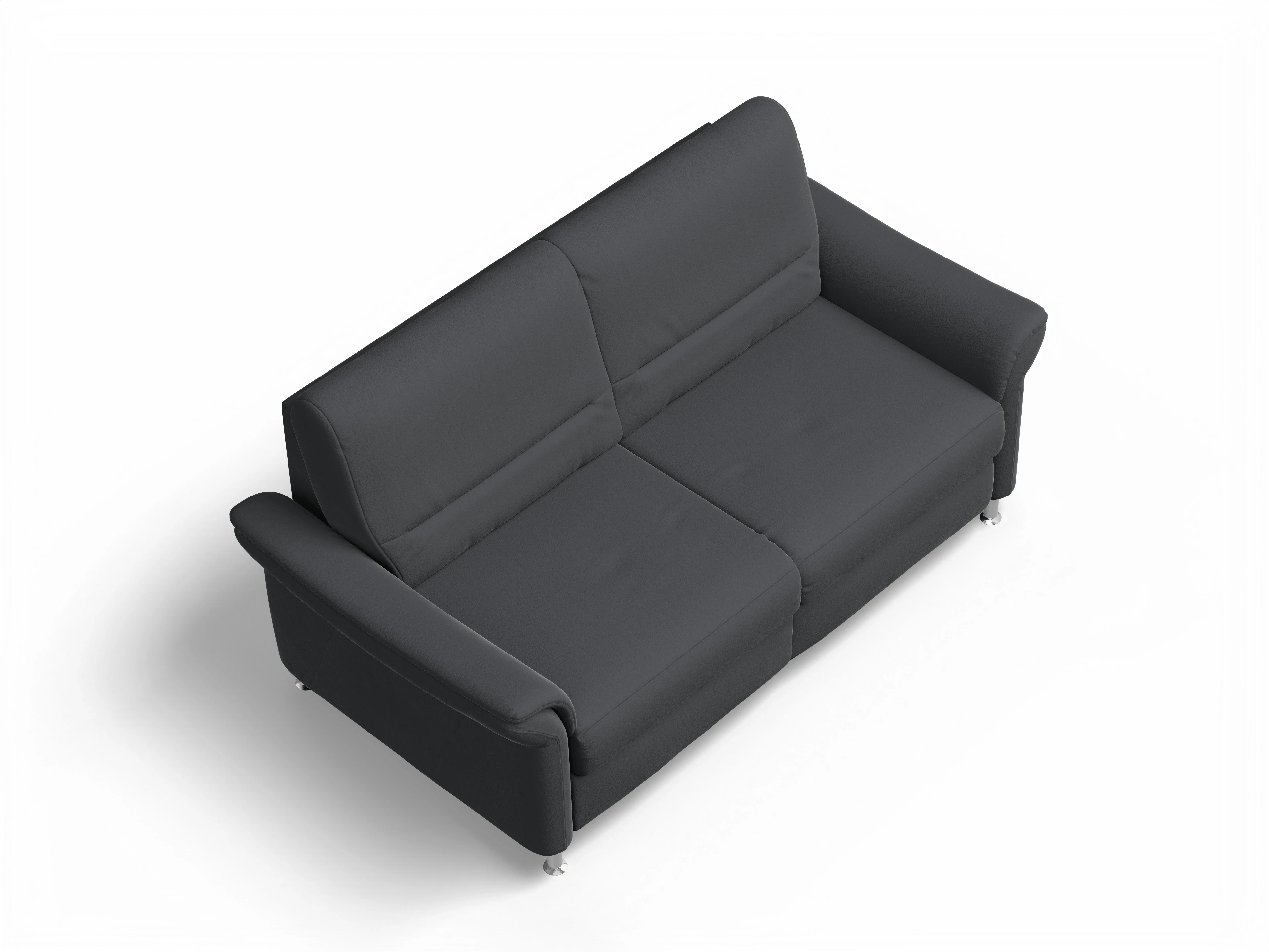 Ansicht des Produktes SC Family 1010 2,5-Sitzer Sofa in Stoff Grau