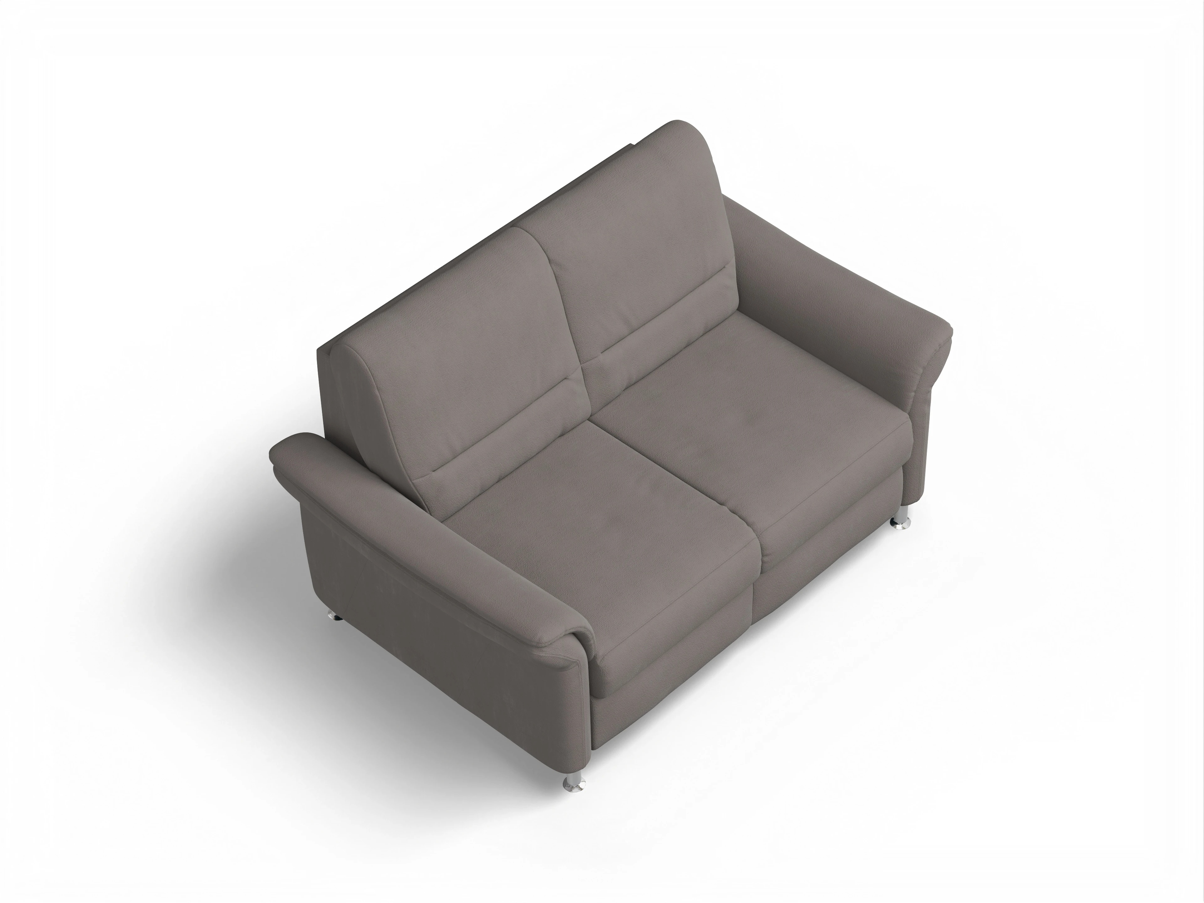 Ansicht des Produktes SC Family 1010 2-Sitzer Sofa in Stoff Braun