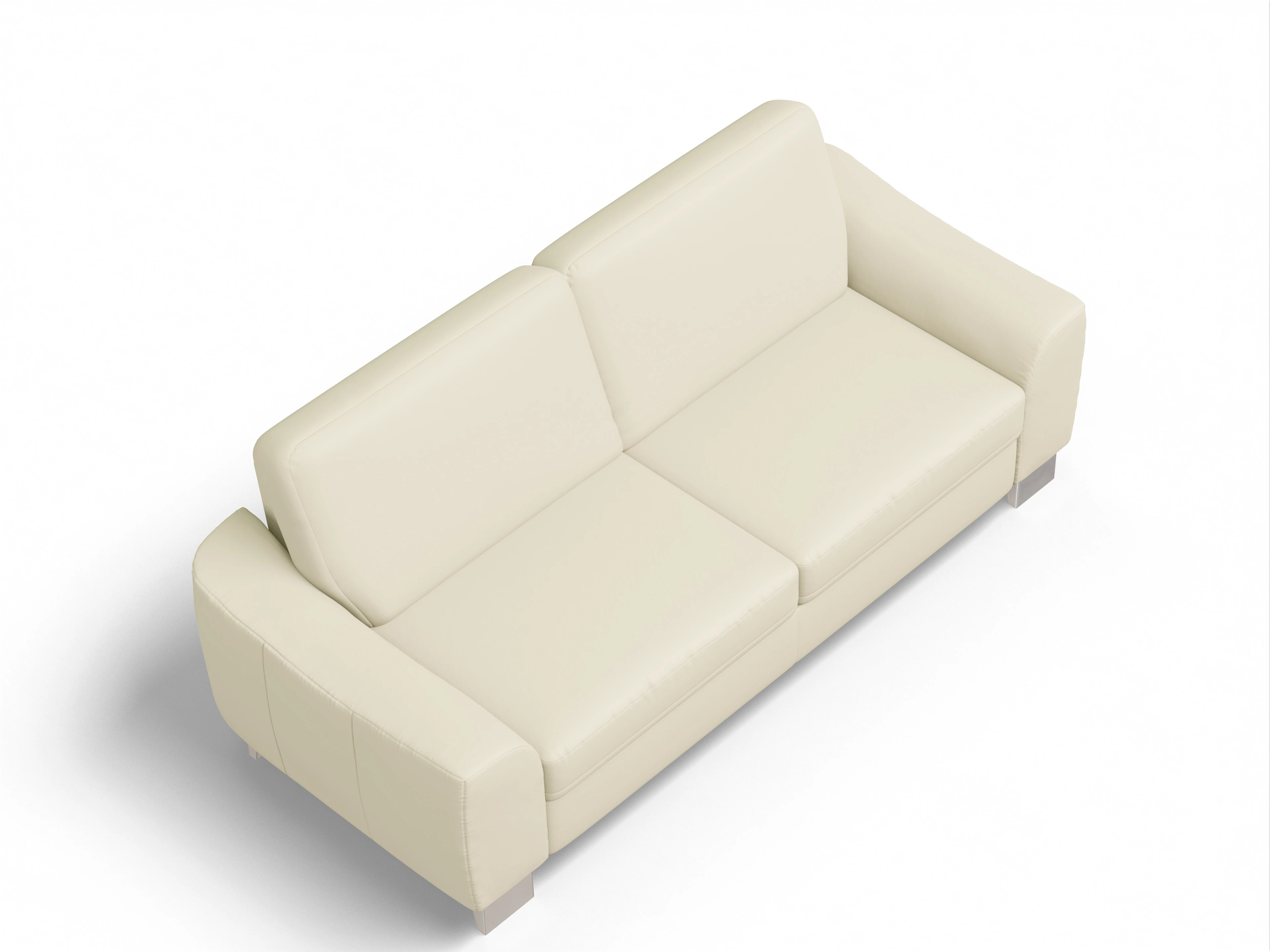 Ansicht des Produktes Sitz Concept select 1028 3-Sitzer Sofa in Leder Beige