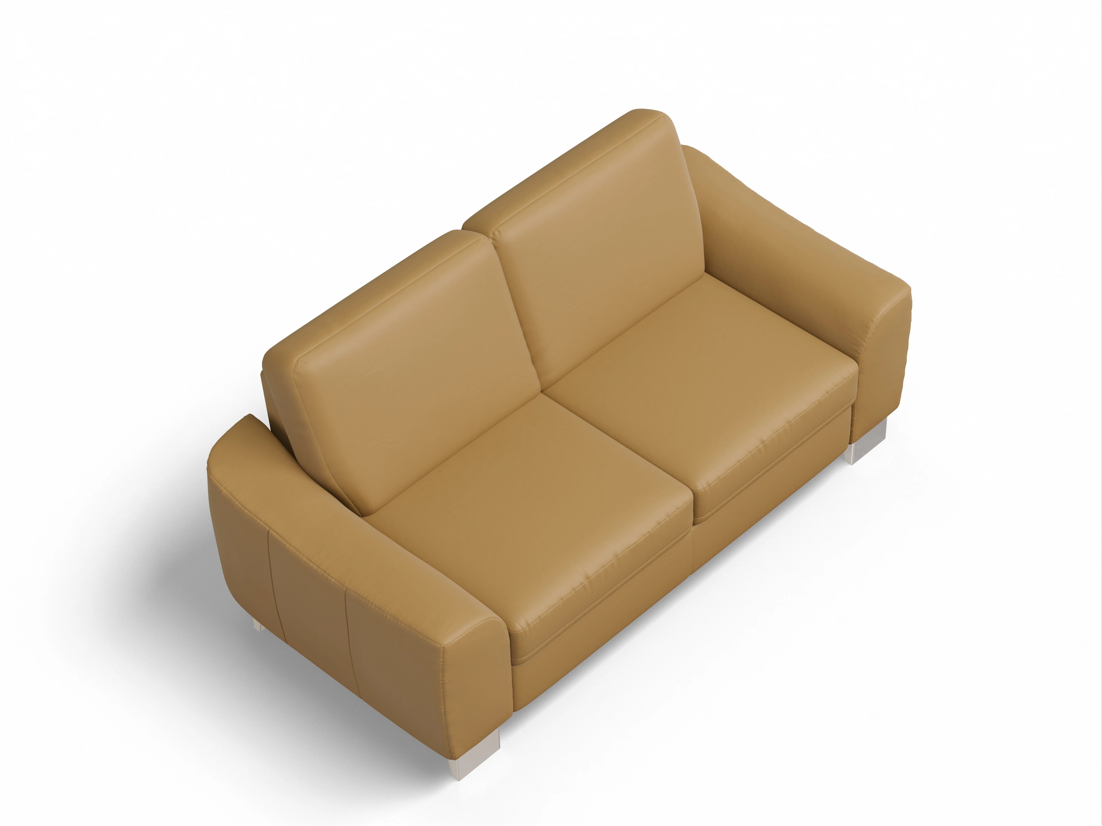Ansicht des Produktes Sitz Concept select 1028 2,5-Sitzer Sofa in Leder Gelb