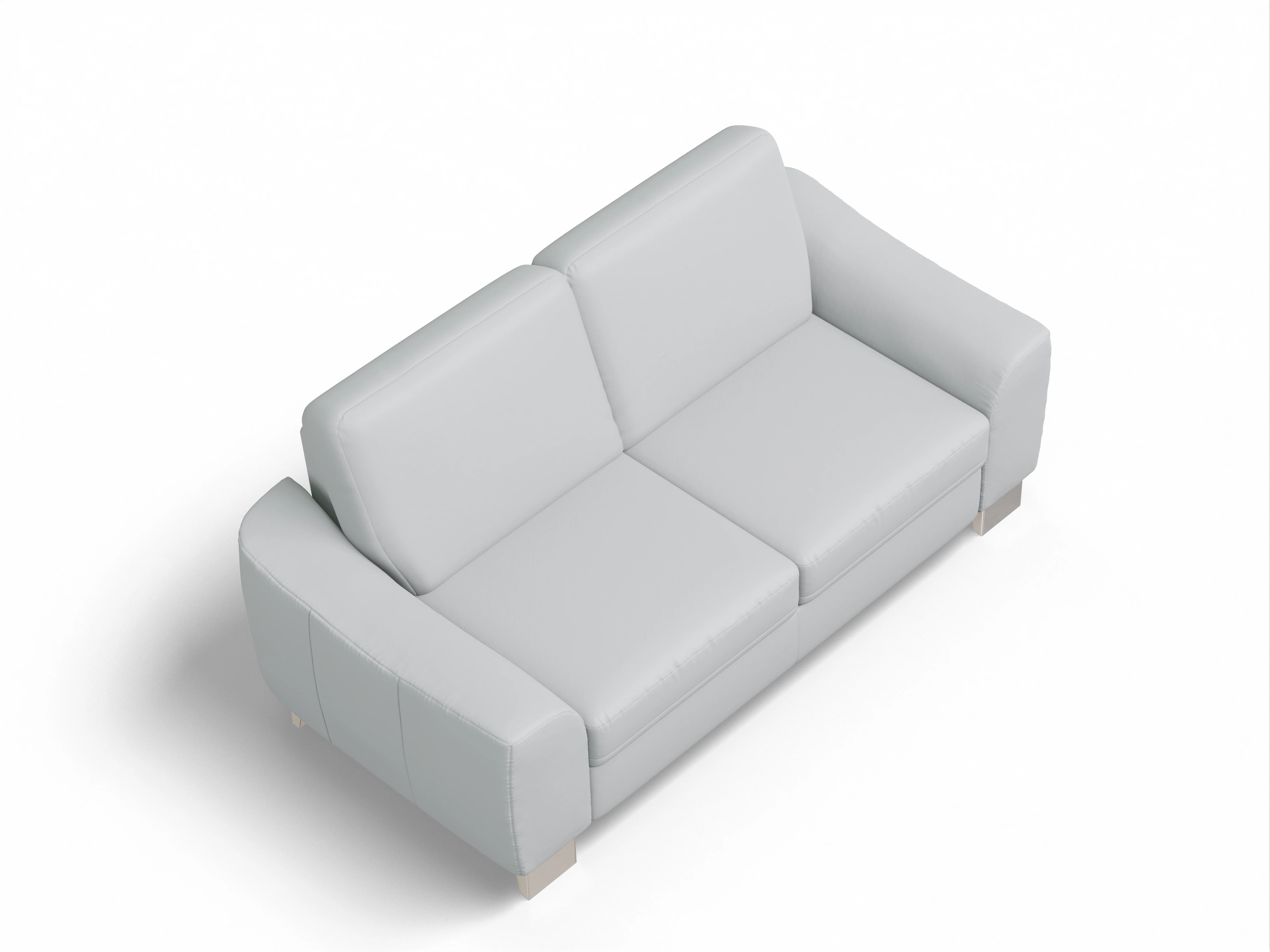 Ansicht des Produktes Sitz Concept select 1028 2,5-Sitzer Sofa in Leder Grau