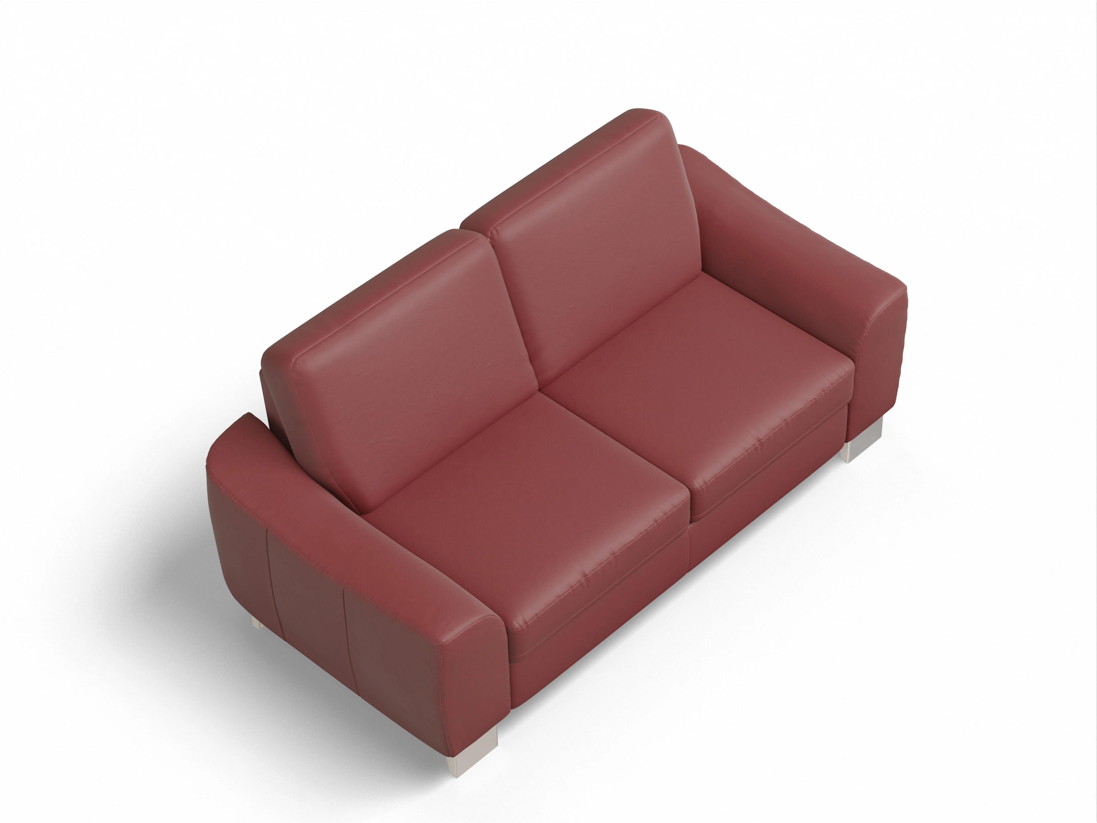 Ansicht des Produktes Sitz Concept select 1028 2,5-Sitzer Sofa in Leder Rot