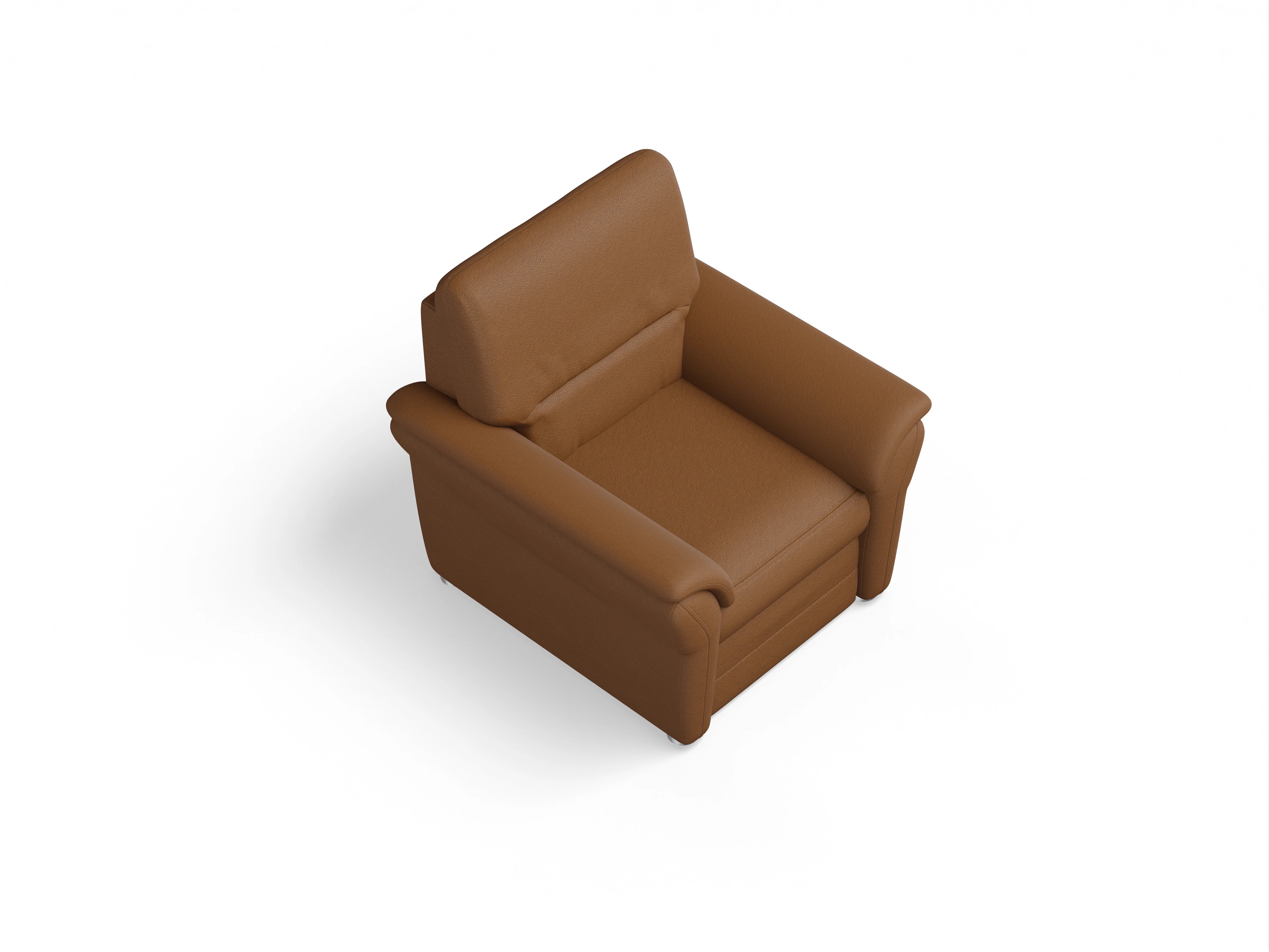 Sitz Concept Classic 1036 Q Sessel Ansicht des Produktes SC Classic 1036 Klassische Sessel in Stoff Braun