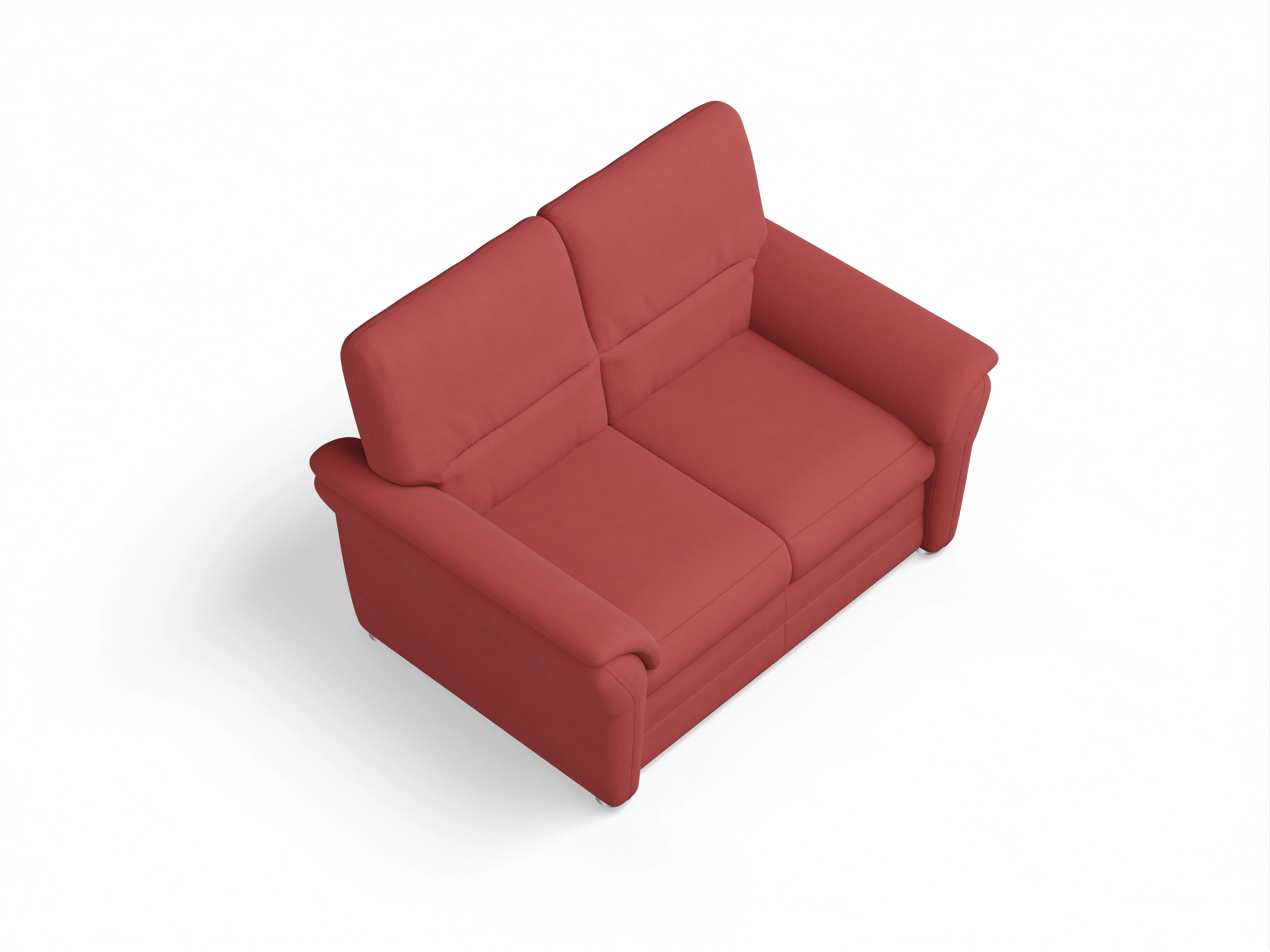 Ansicht des Produktes SC Classic 1036 2-Sitzer Sofa in Stoff Rot
