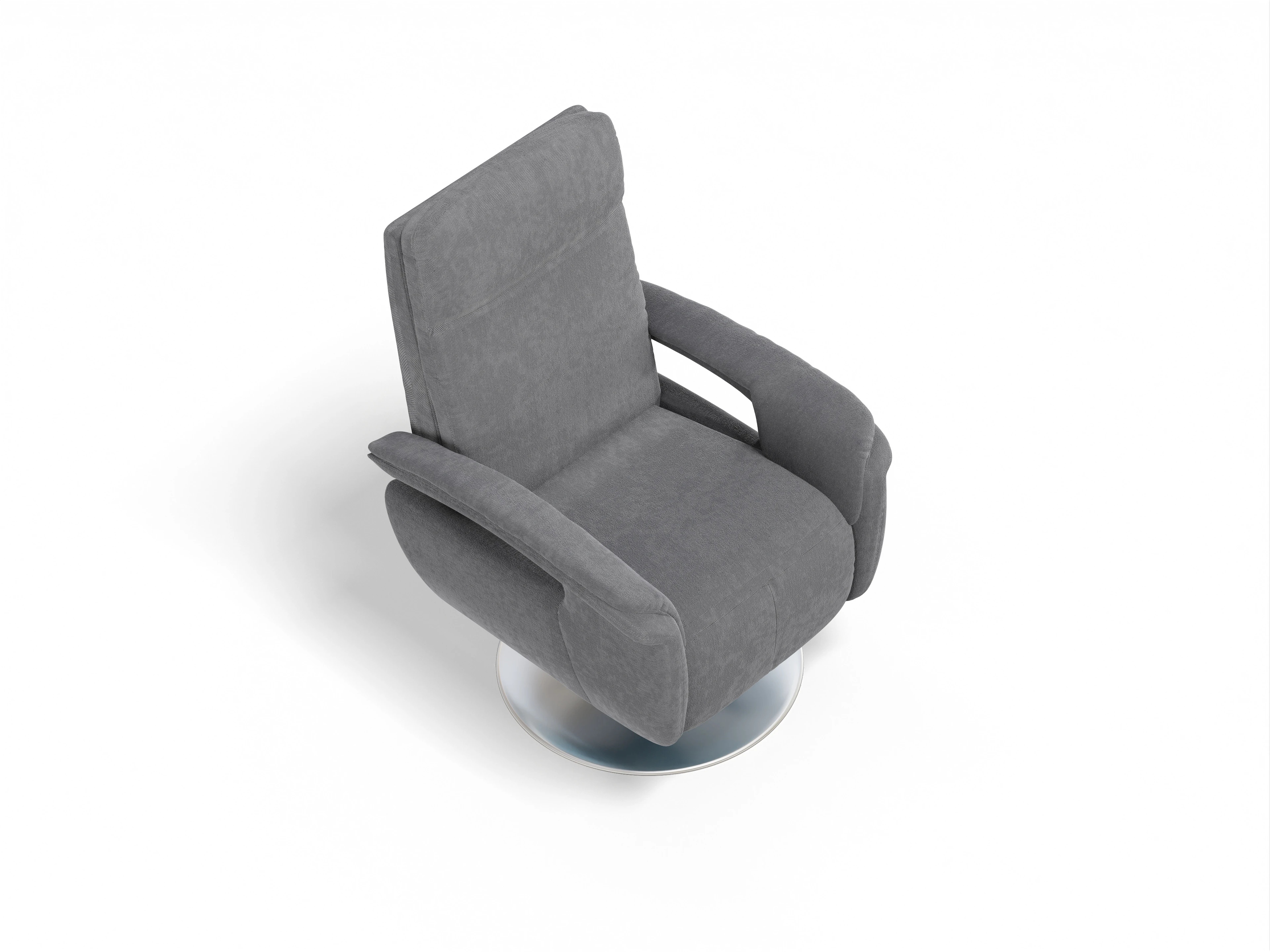 Ansicht des Produktes SC Family 1020 Relaxsessel in Stoff Grau