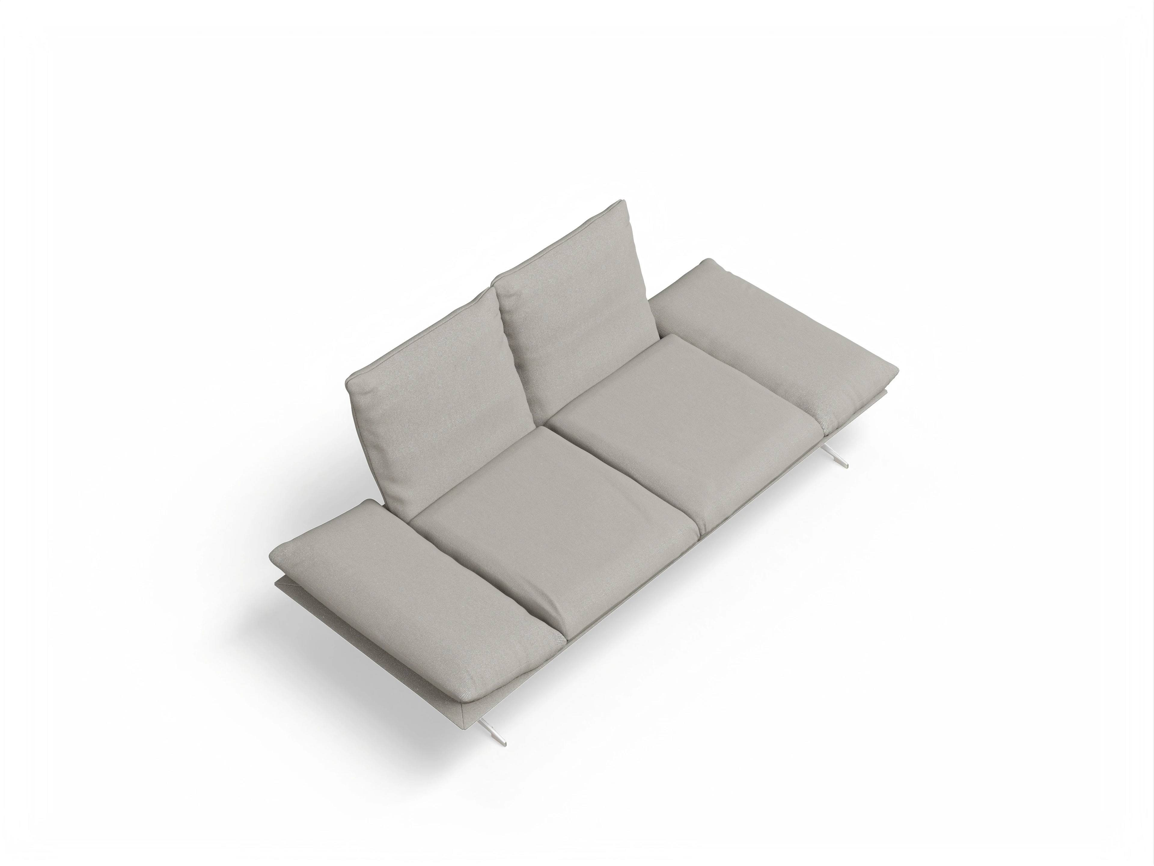 Ansicht des Produktes Francis 2-Sitzer Sofa in Stoff Beige