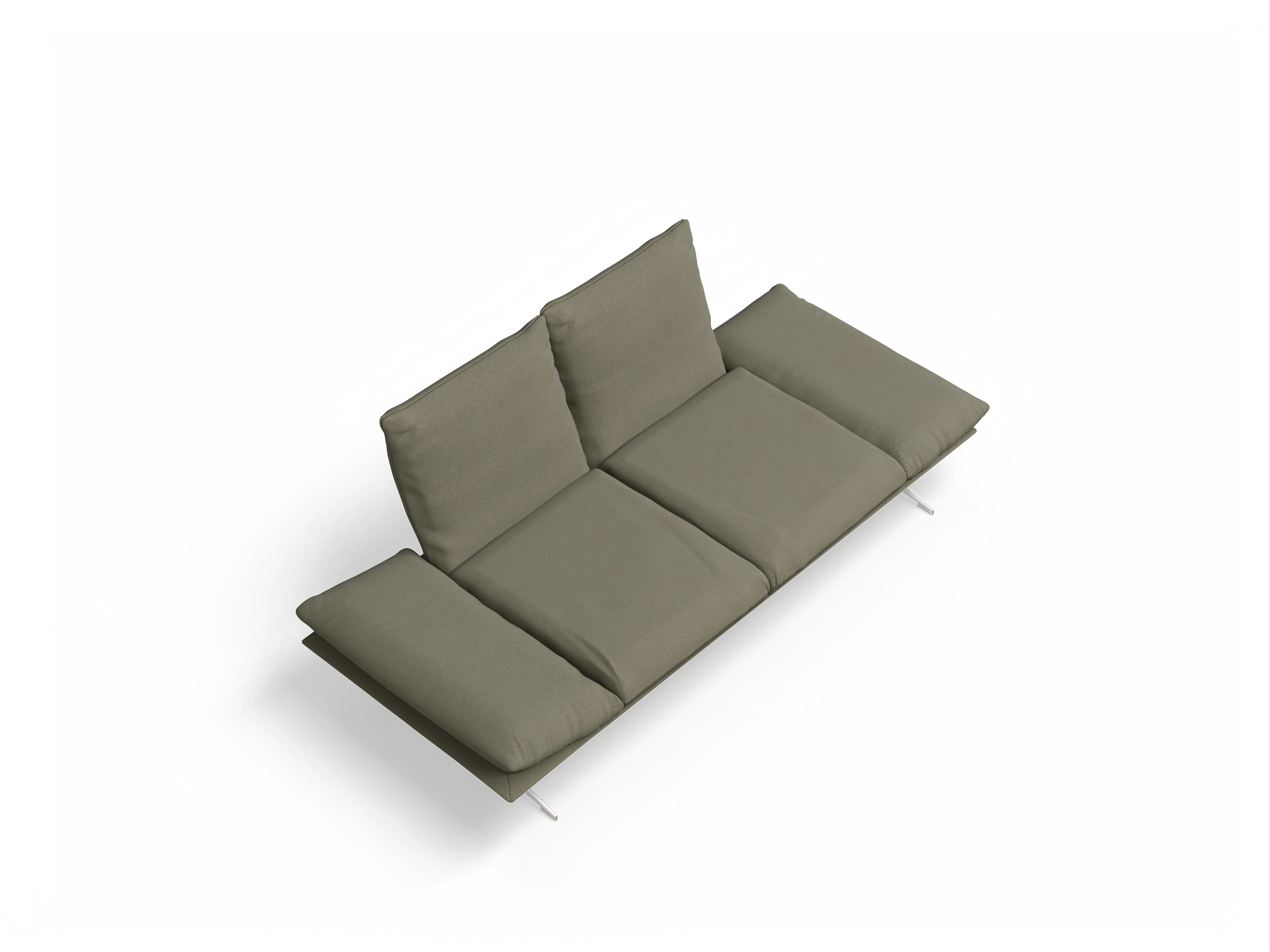 Koinor Francis 2-Sitzer Sofa 2 B Ansicht des Produktes Francis 2-Sitzer Sofa in Stoff Grün