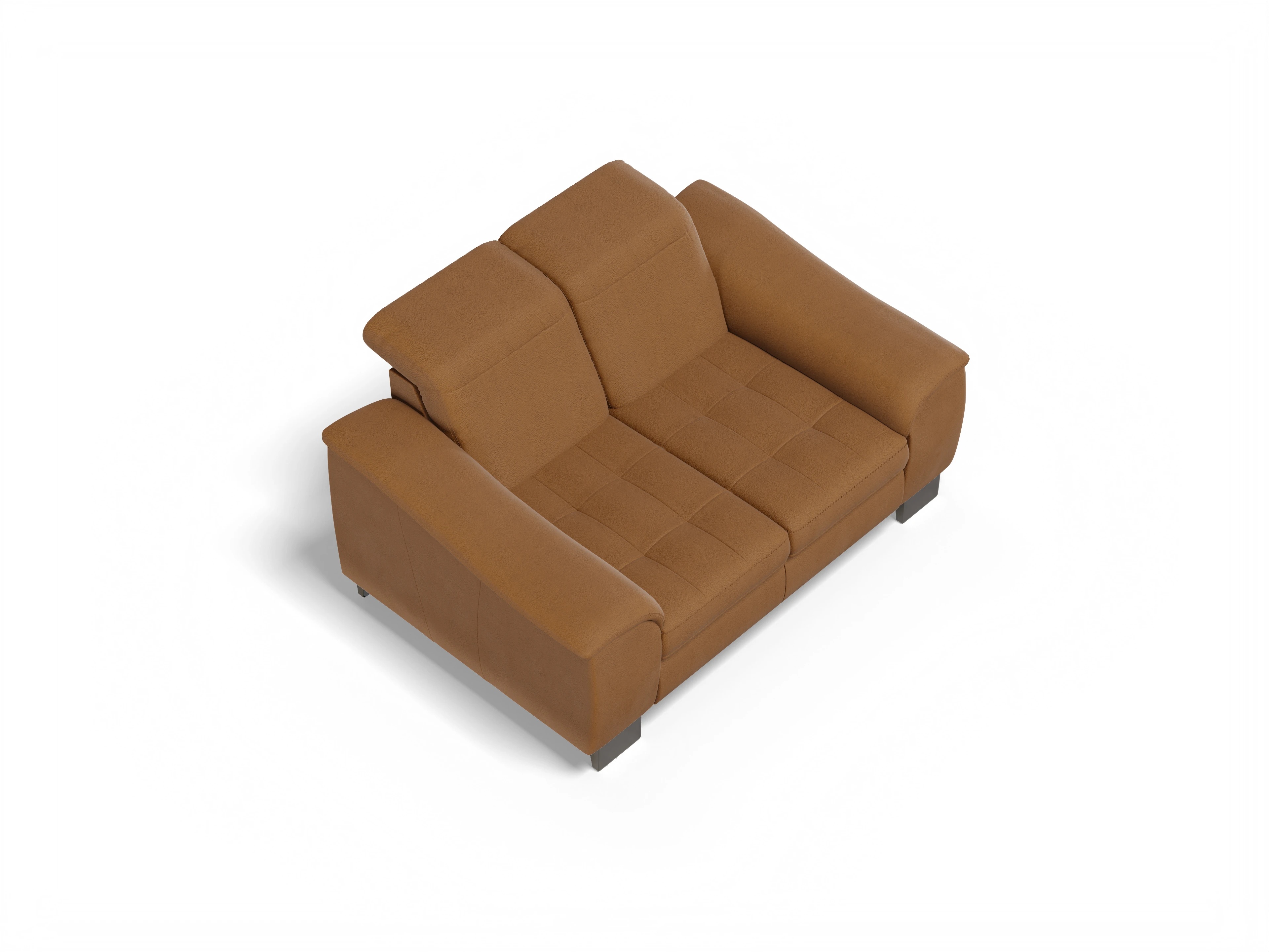 Ansicht des Produktes SC Nature 1018 2-Sitzer Sofa in Stoff Braun