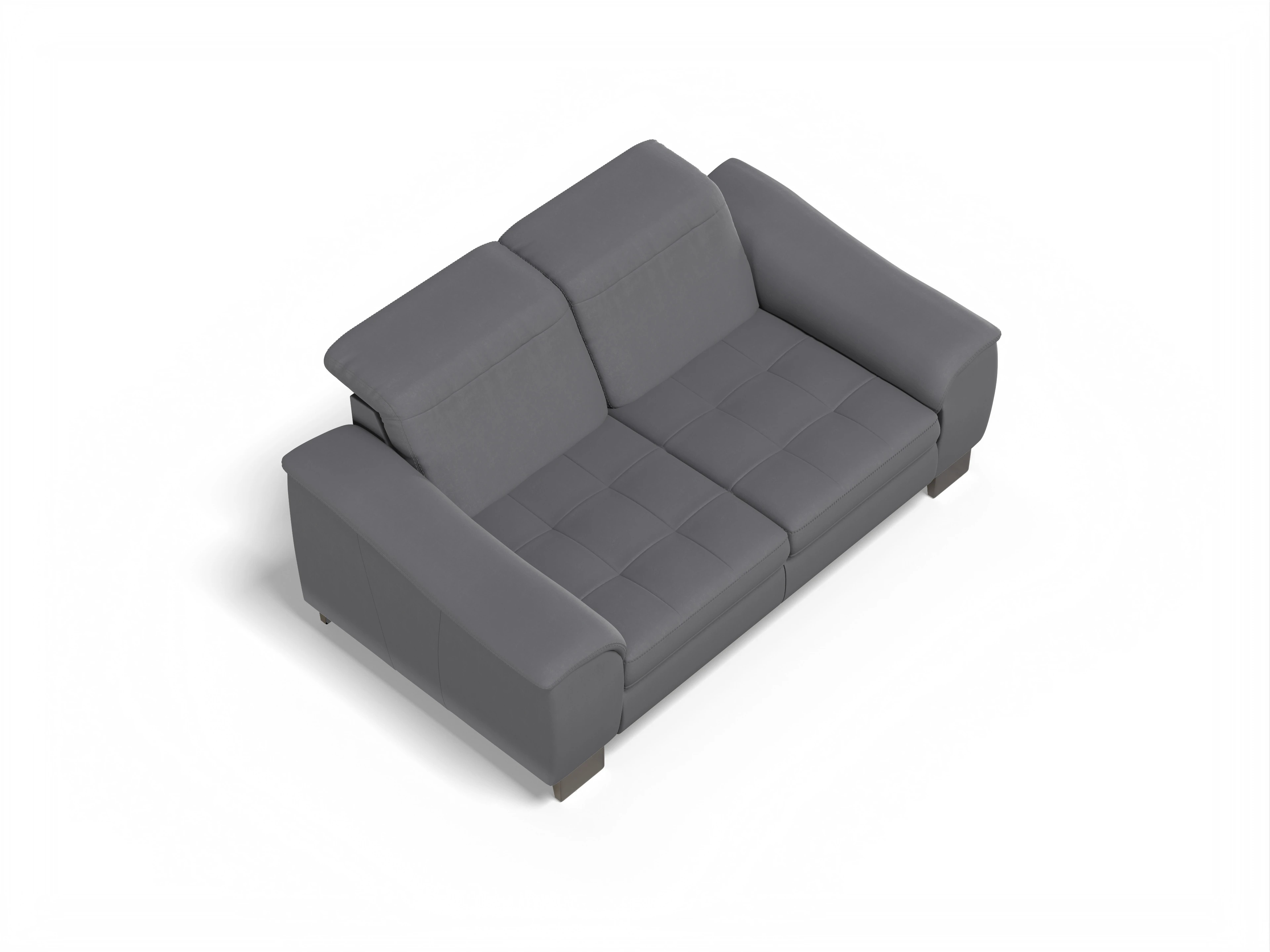 Ansicht des Produktes SC Nature 1018 2,5-Sitzer Sofa in Stoff Grau