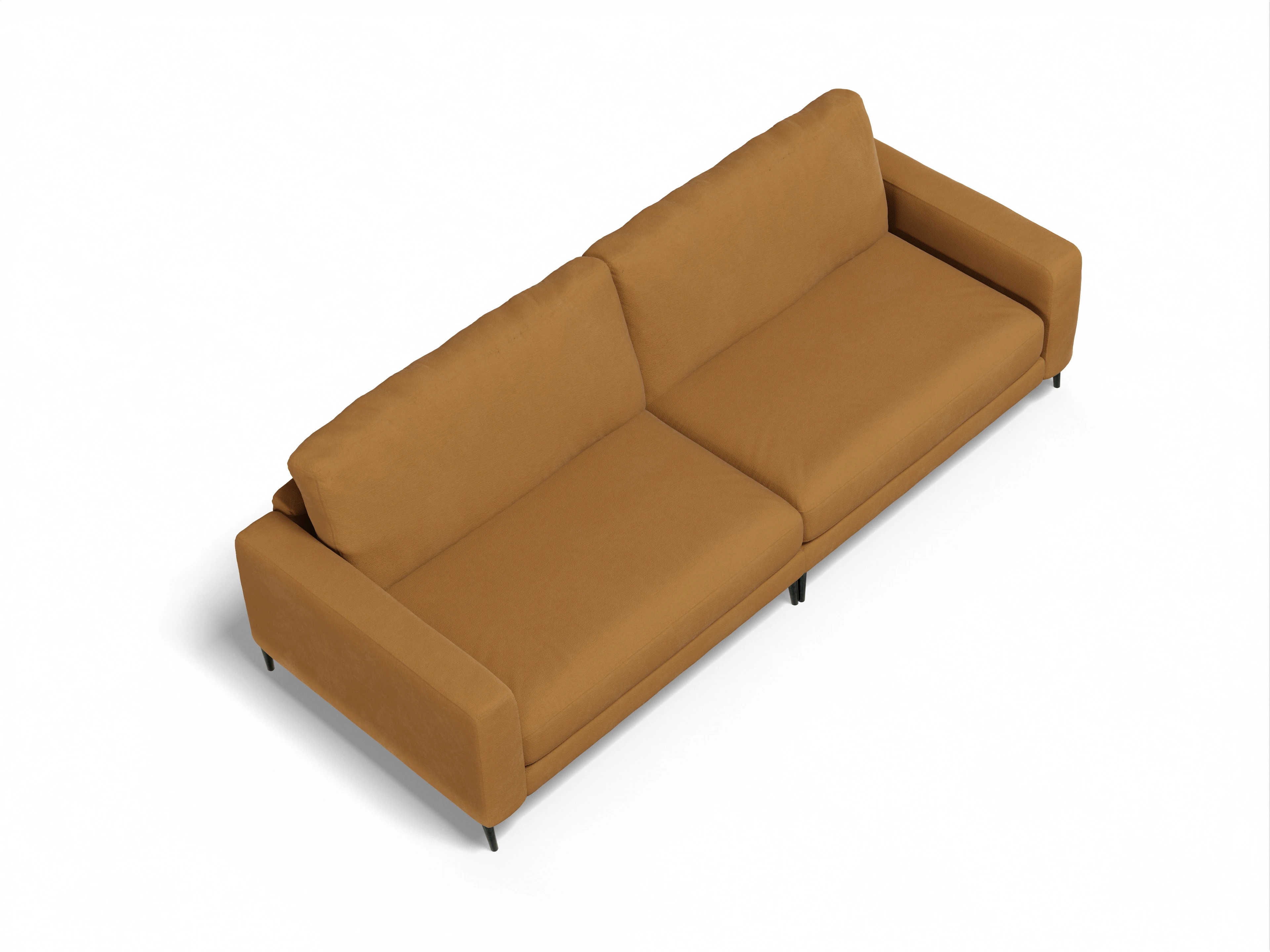 Ansicht des Produktes Urbana 3-Sitzer Sofa in Stoff Braun