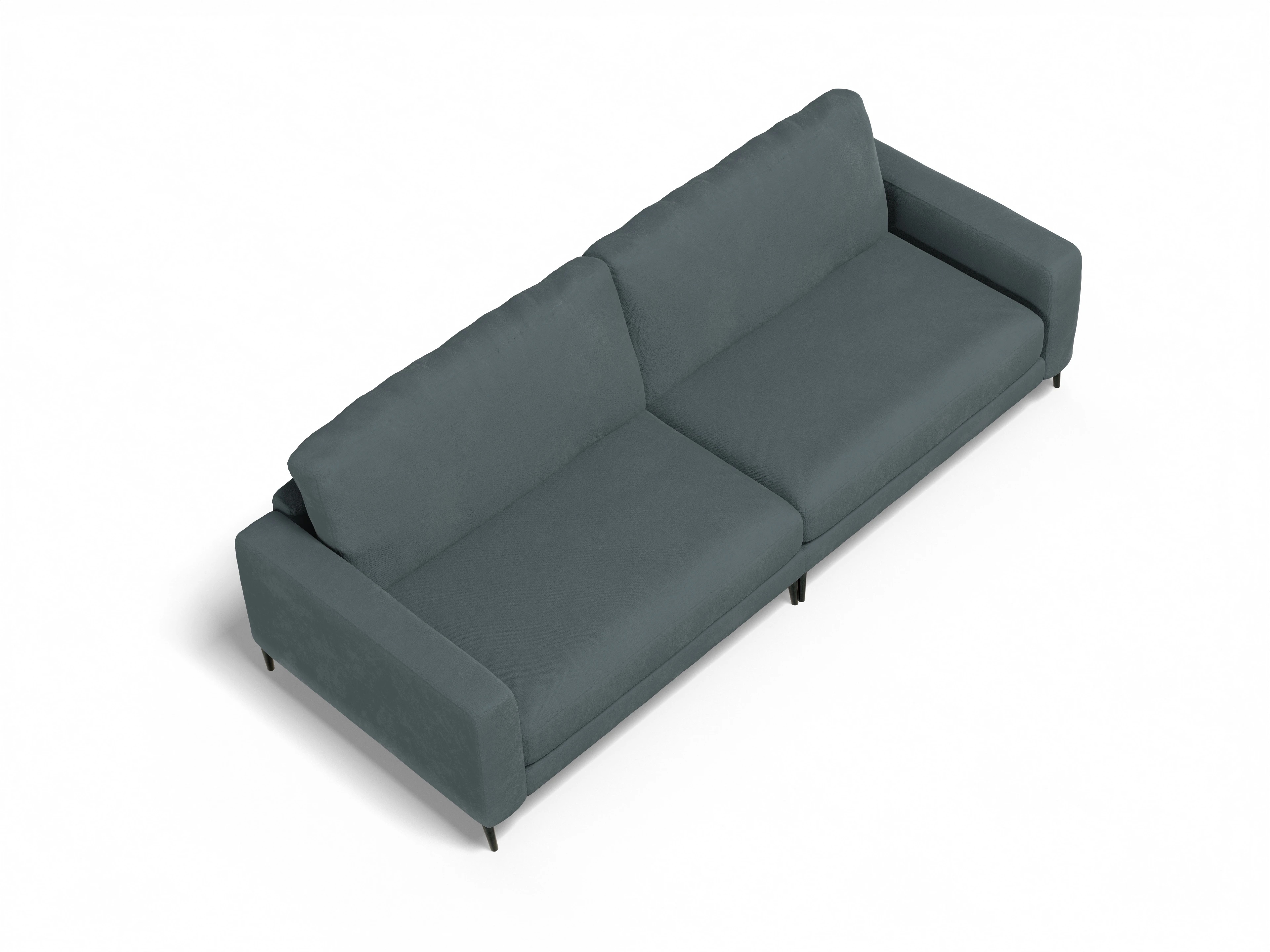 Ansicht des Produktes Urbana 3-Sitzer Sofa in Stoff Blau