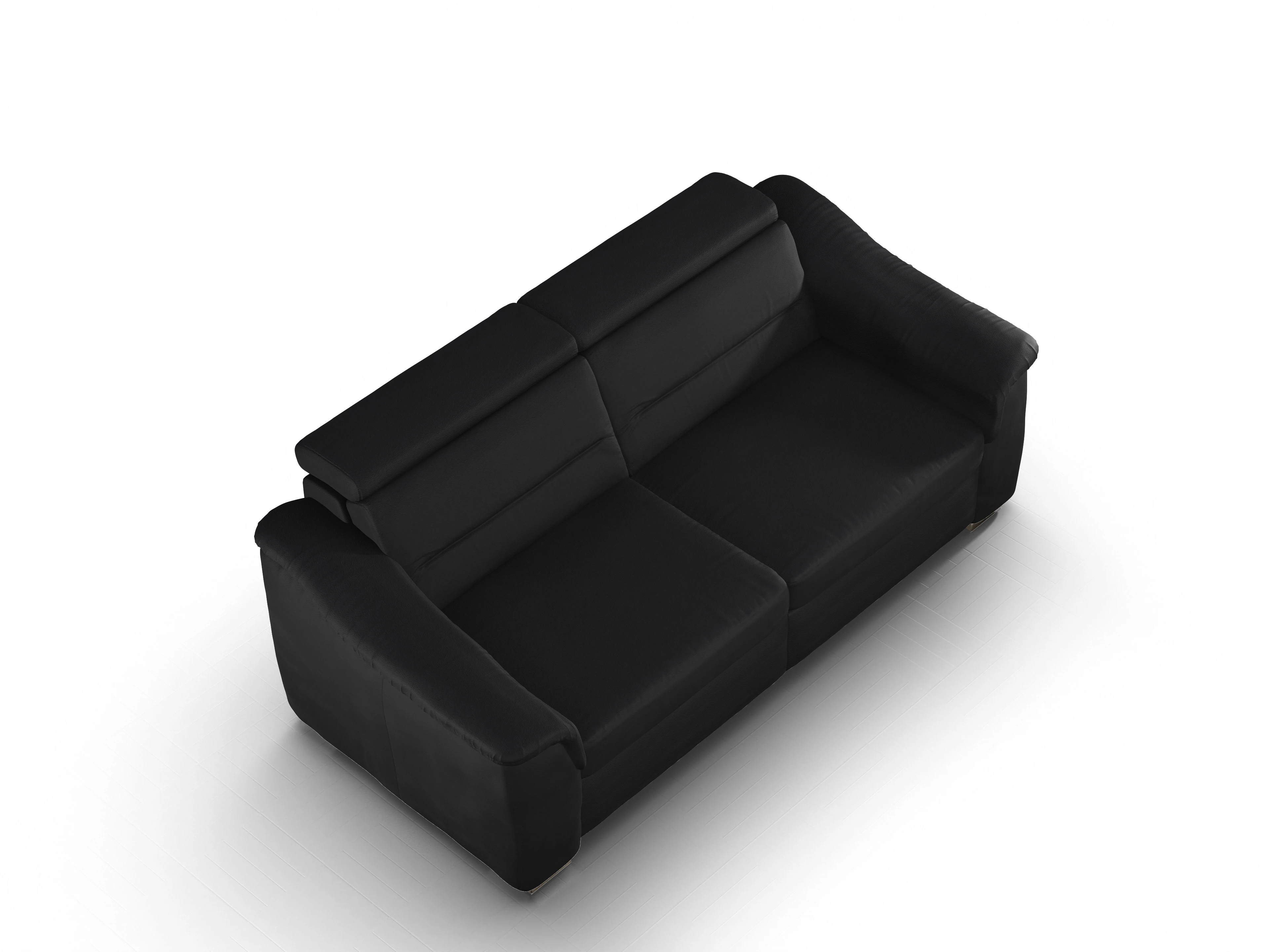 Ansicht des Produktes SC Family 1008 3-Sitzer Sofa in Stoff Grau