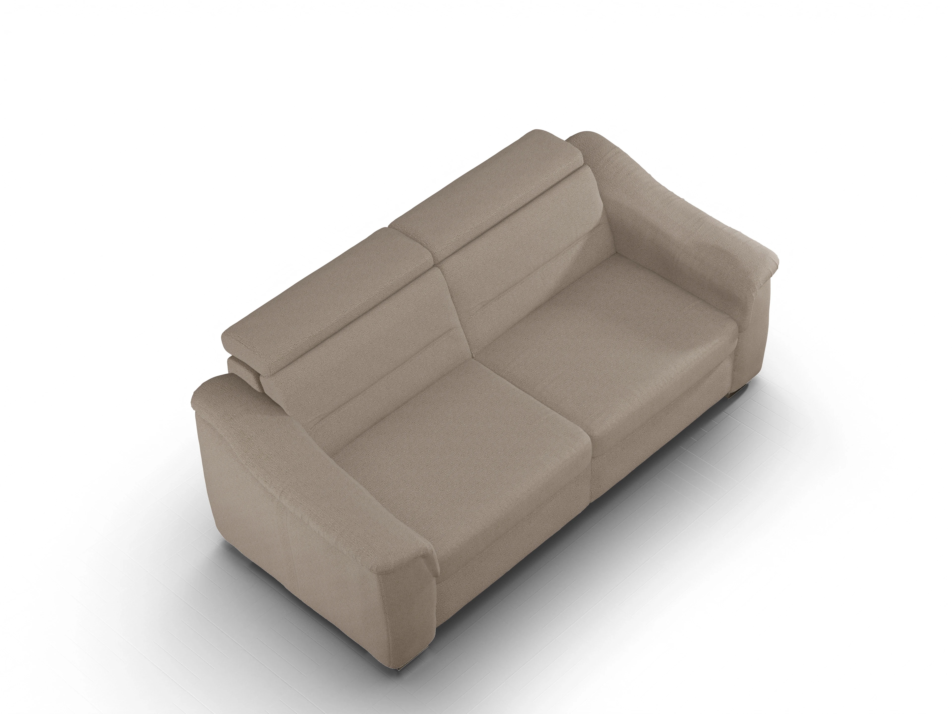 Ansicht des Produktes Sitz Concept family 1008 3-Sitzer Sofa in Stoff Beige