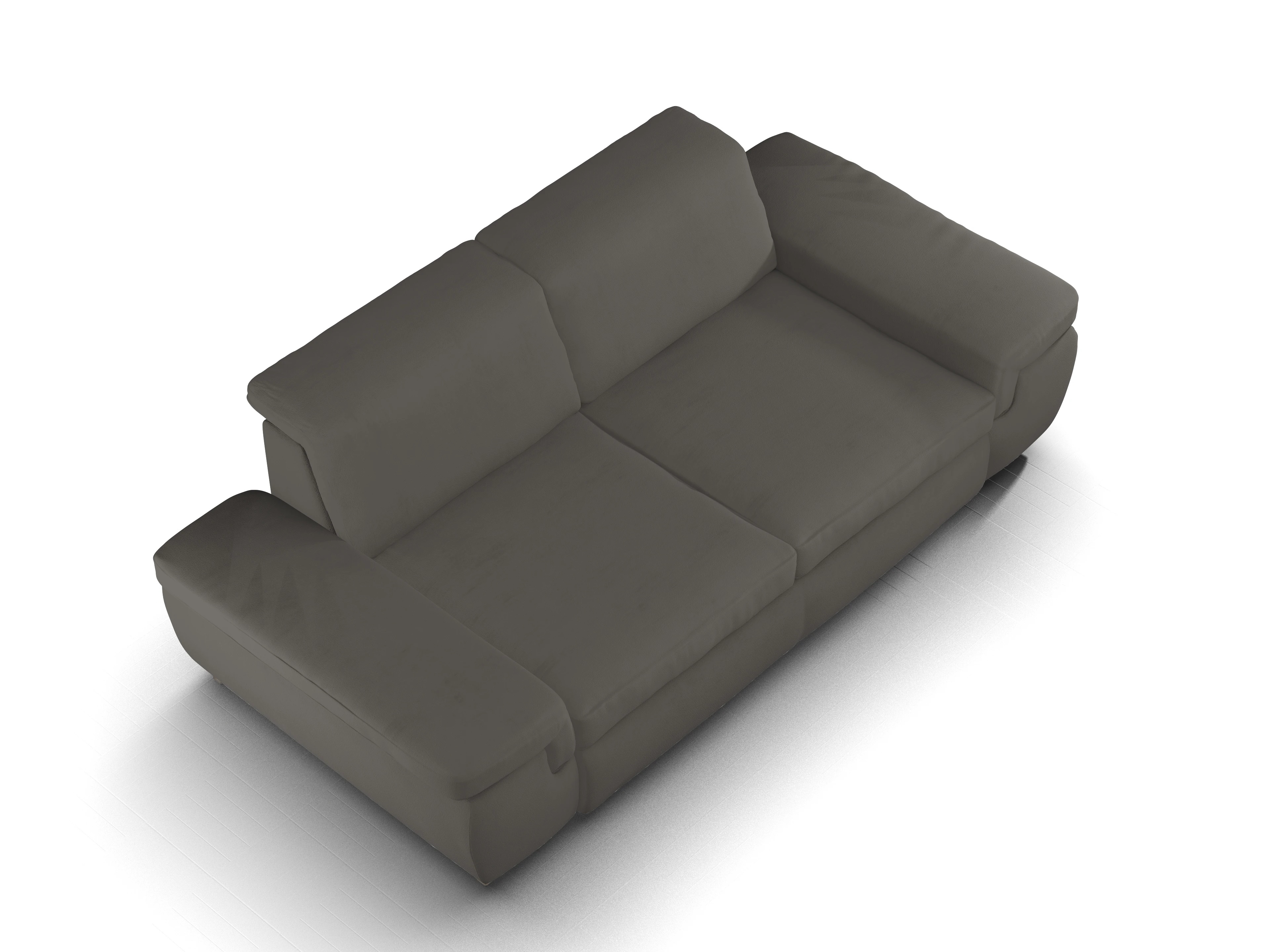 Ansicht des Produktes SC Smart 1003 3-Sitzer Sofa in Stoff Grau