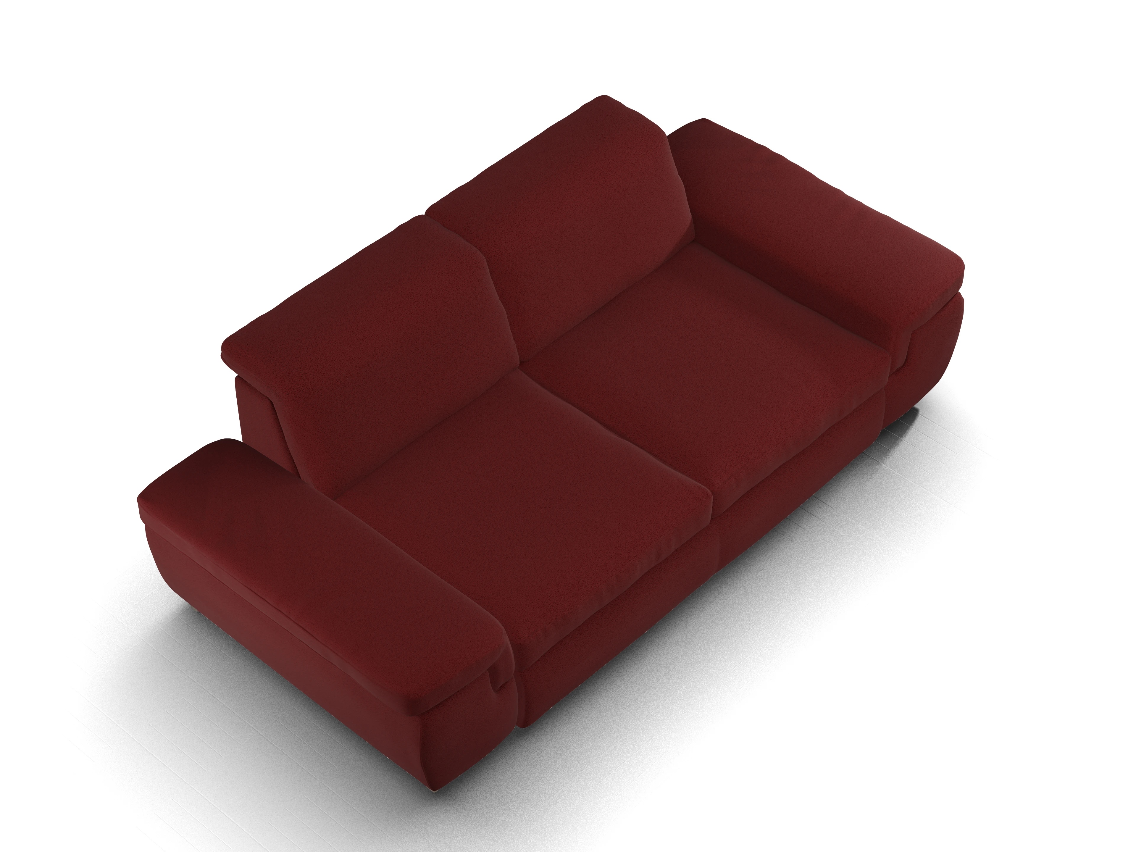 Sitz Concept Smart 1003 3-Sitzer Sofa Ansicht des Produktes SC Smart 1003 3-Sitzer Sofa in Stoff Rot