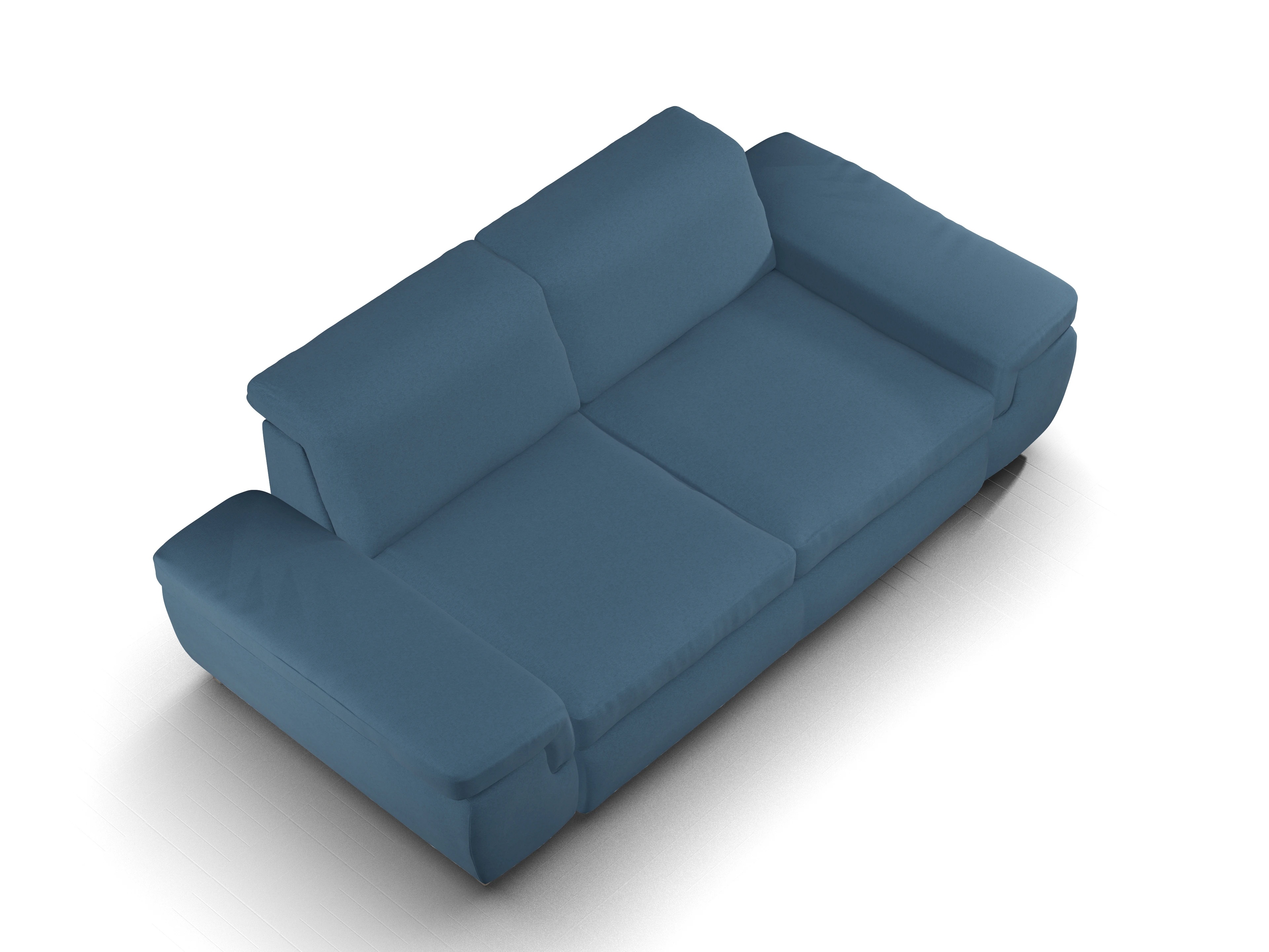 Sitz Concept Smart 1003 3-Sitzer Sofa Ansicht des Produktes SC Smart 1003 3-Sitzer Sofa in Stoff Blau