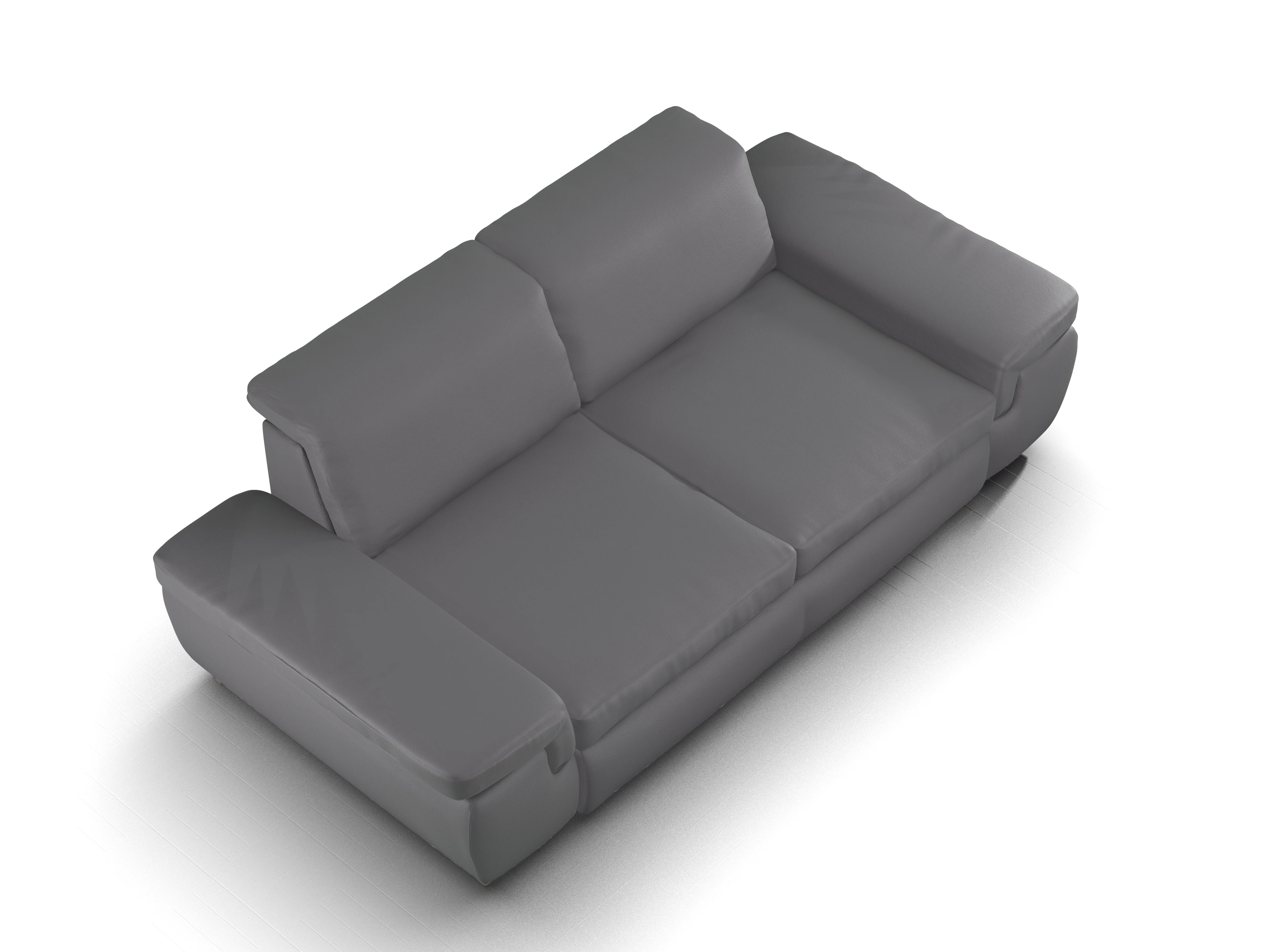 Ansicht des Produktes SC Smart 1003 3-Sitzer Sofa in Stoff Grau